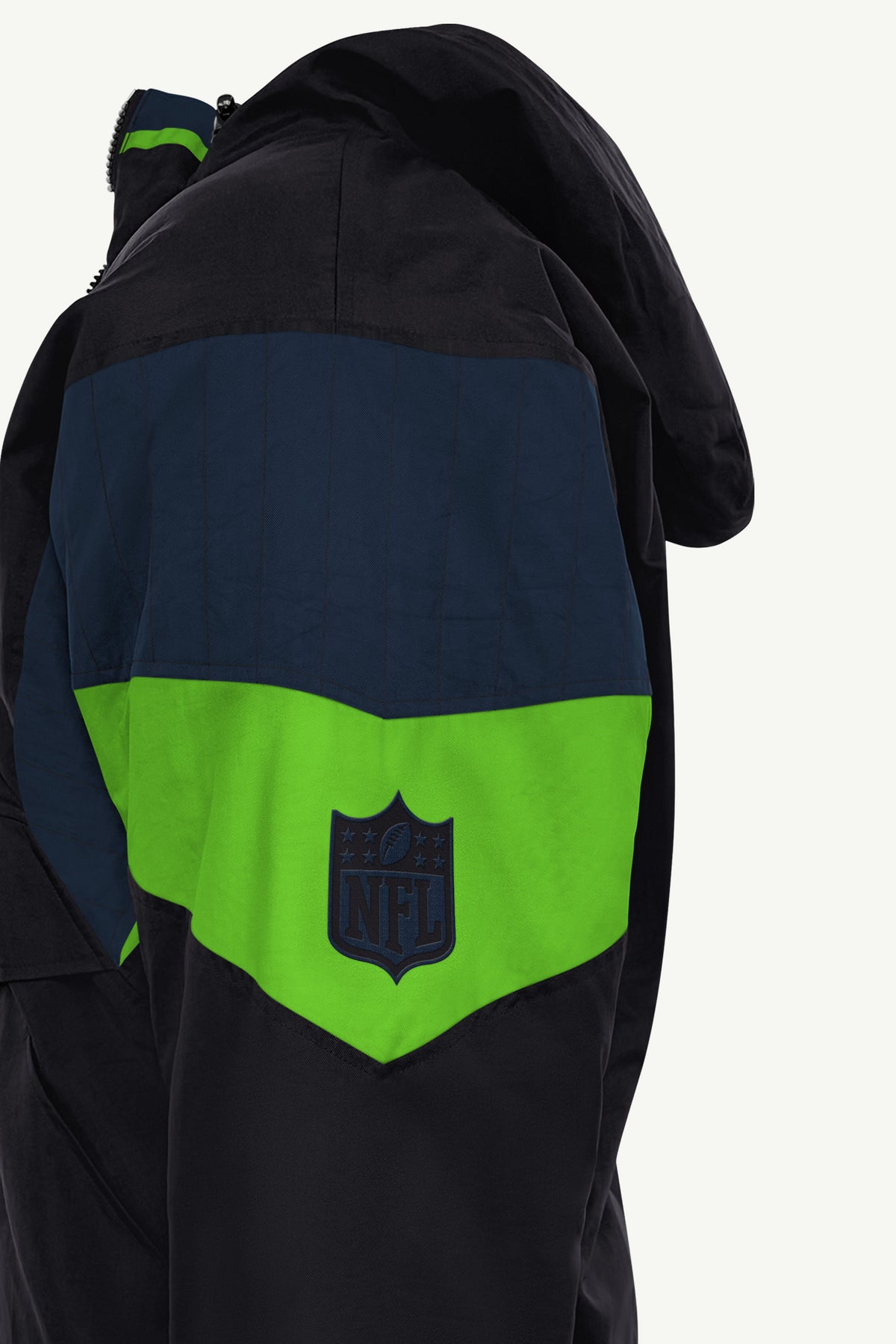 MENS SEATTLE SEAHAWKS BLACK BREAKAWAY JACKET View 5 | NFL