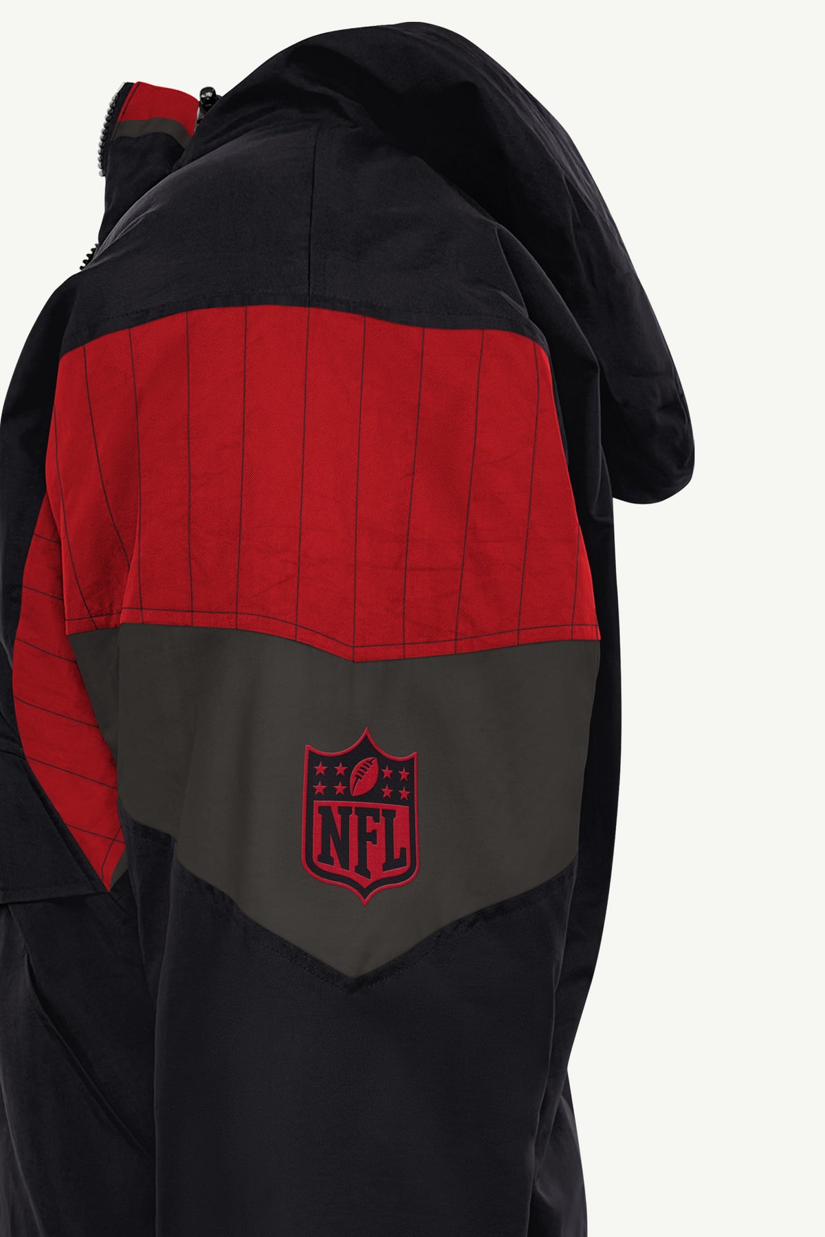 MENS TAMPA BAY BUCANEERS BLACK BREAKAWAY JACKET View 5