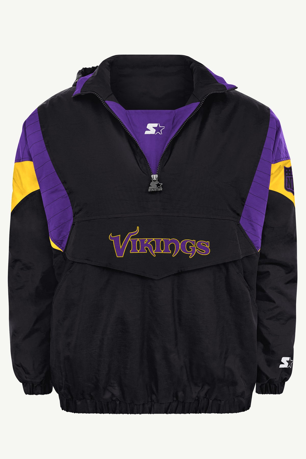 MENS MINNESOTA VIKINGS BLACK BREAKAWAY JACKET View 2