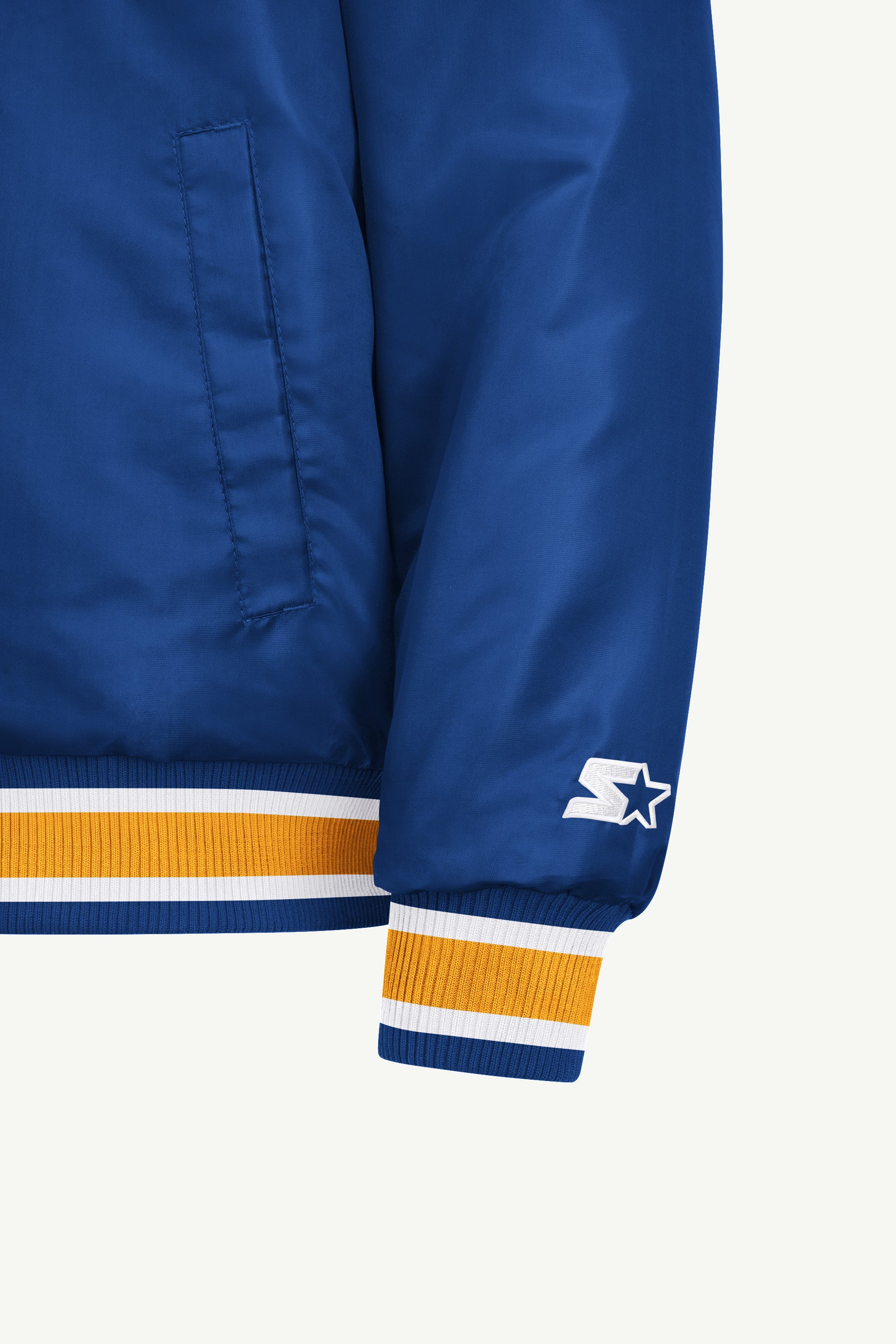 MENS BUFFALO SABRES GAME DAY SATIN VARSITY JACKET View 5