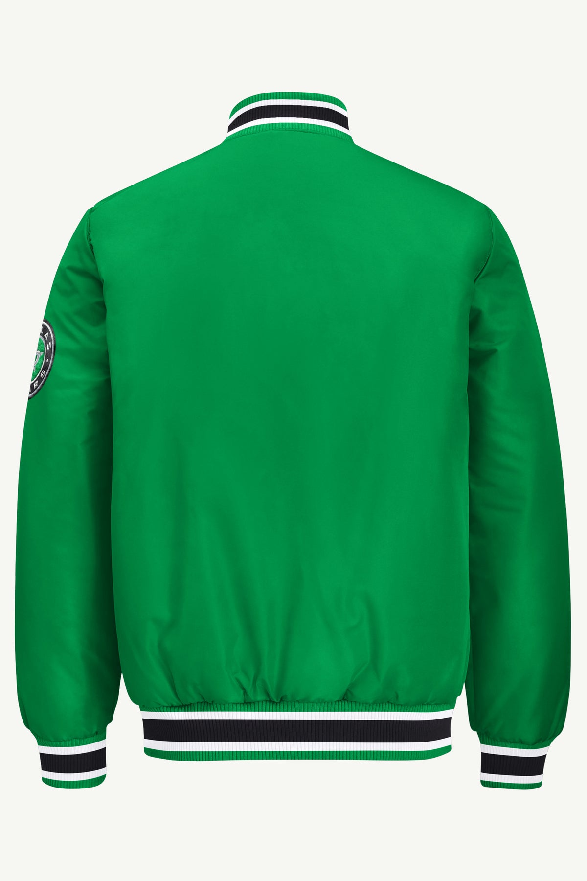 MENS DALLAS STARS GAME DAY SATIN VARSITY JACKET View 3