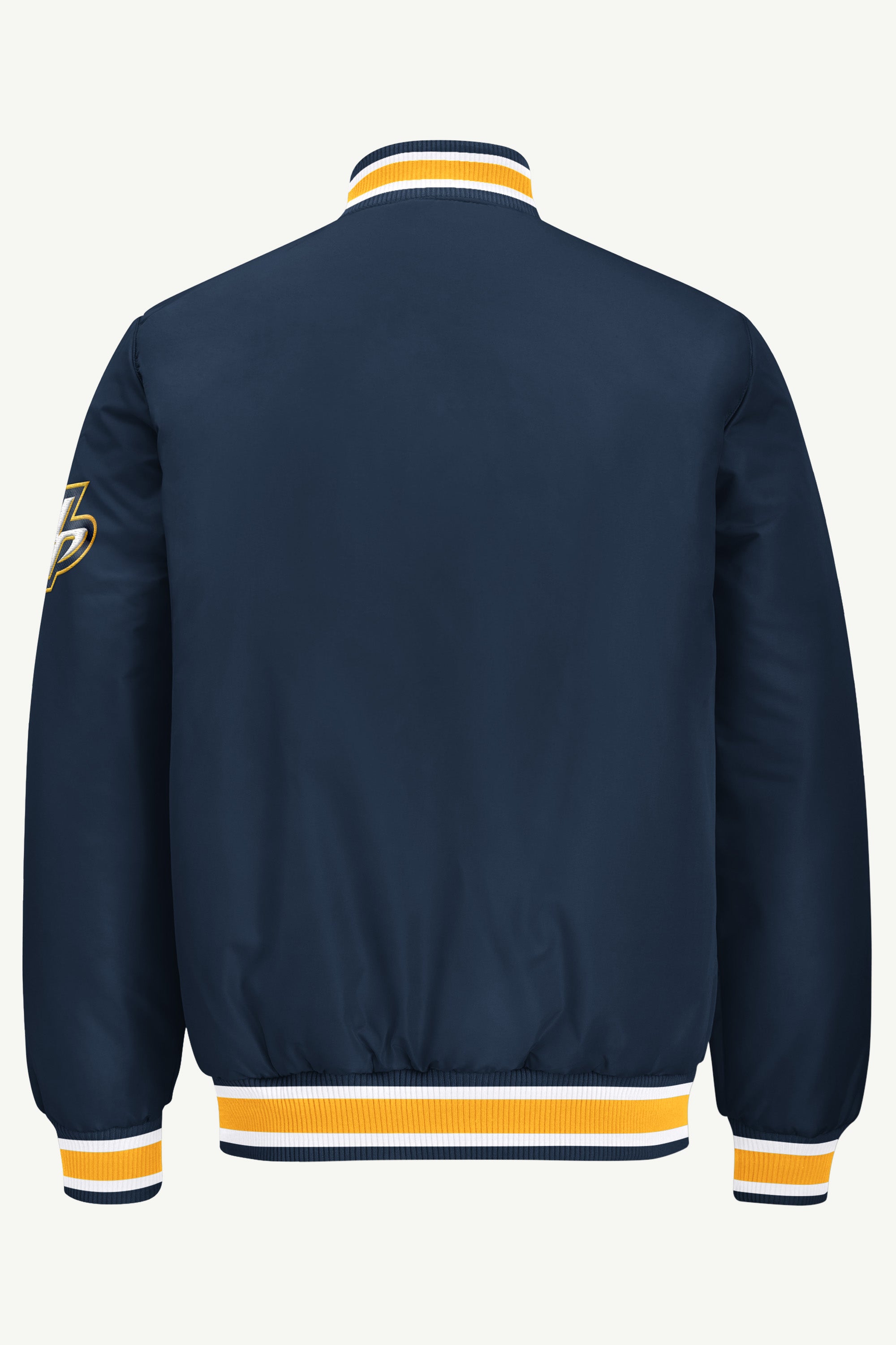 MENS NASHVILLE PREDATORS GAME DAY SATIN VARSITY JACKET View 3