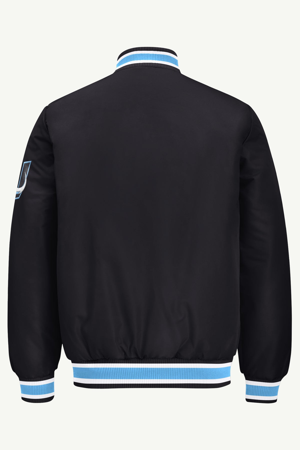 MENS UTAH HOCKEY CLUB GAME DAY SATIN VARSITY JACKET View 3