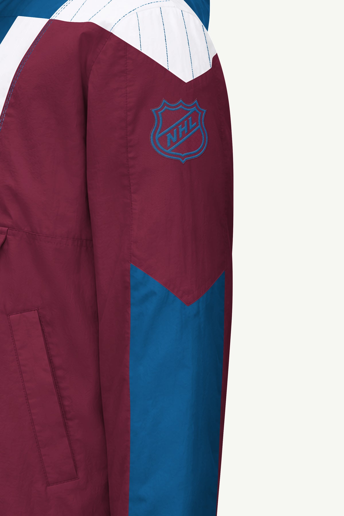 MENS COLORADO AVALANCHE CLASSIC BREAKAWAY JACKET View 5