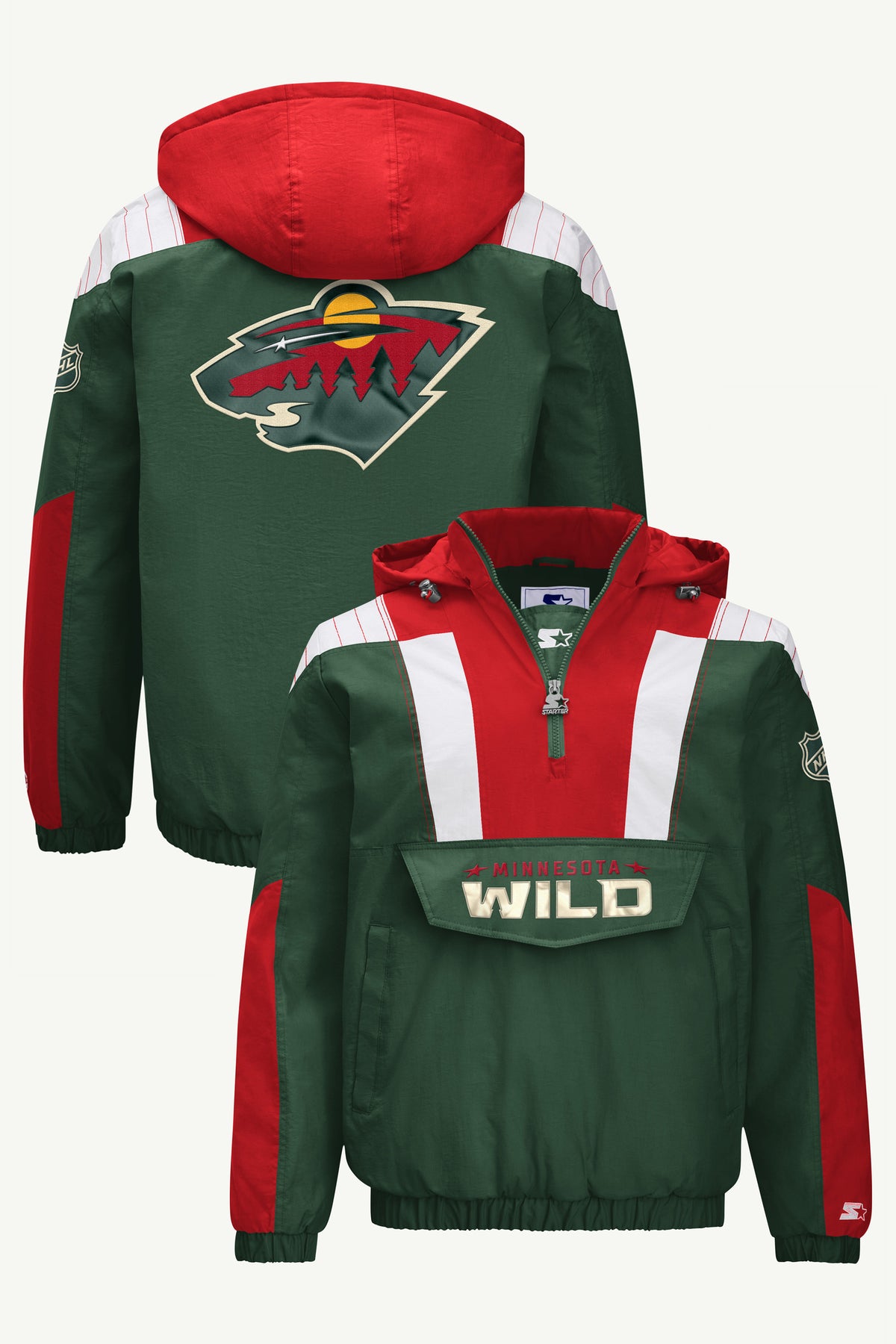 MENS MINNESOTA WILD CLASSIC BREAKAWAY JACKET View 1
