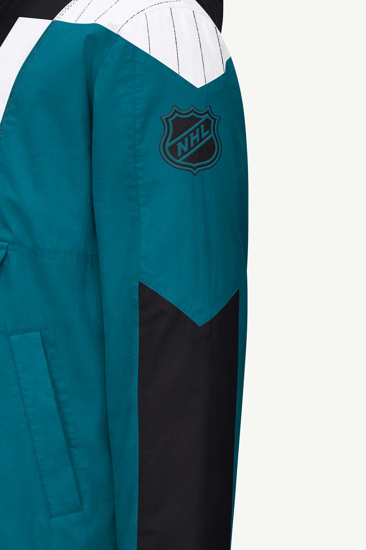 MENS SAN JOSE SHARKS CLASSIC BREAKAWAY JACKET View 5 | Gifts for Him