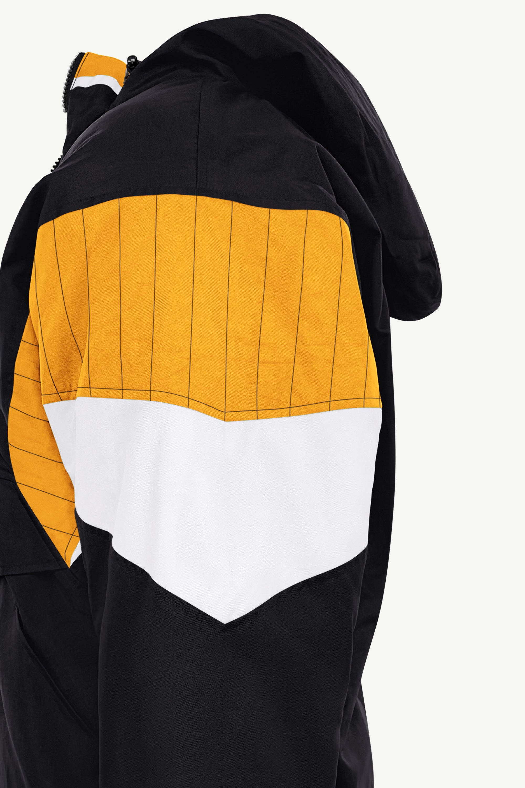 MENS MISSOURI TIGERS THROWBACK HALF ZIP HOODED JACKET View 5
