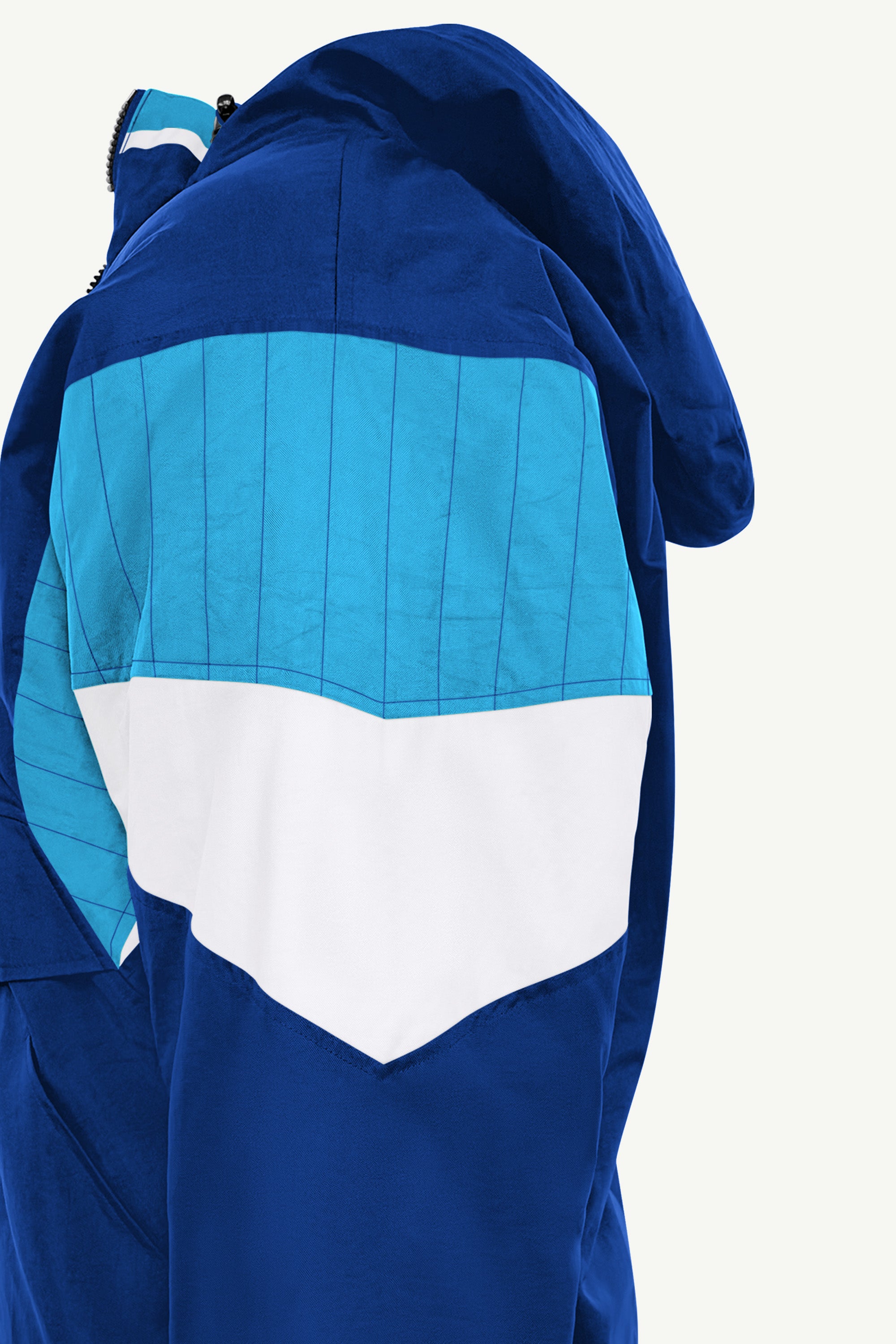 MENS VILLANOVA WILDCATS THROWBACK HALF ZIP HOODED JACKET View 5