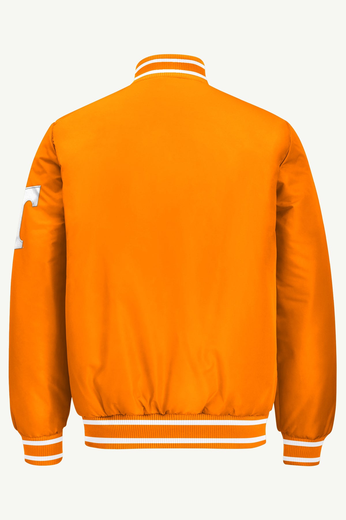 MENS TENNESSEE VOLUNTEERS ACROSS SATIN VARSITY JACKET View 3