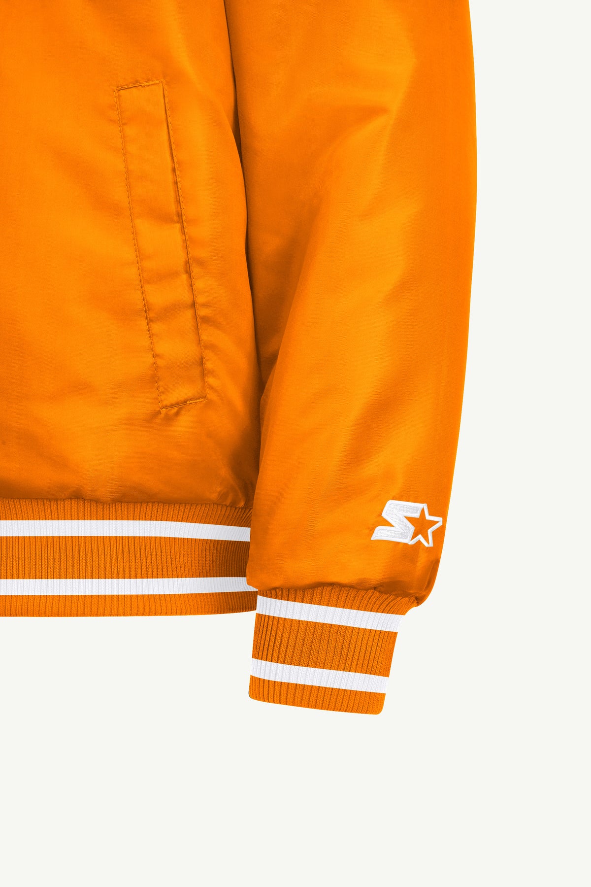 MENS TENNESSEE VOLUNTEERS ACROSS SATIN VARSITY JACKET View 5