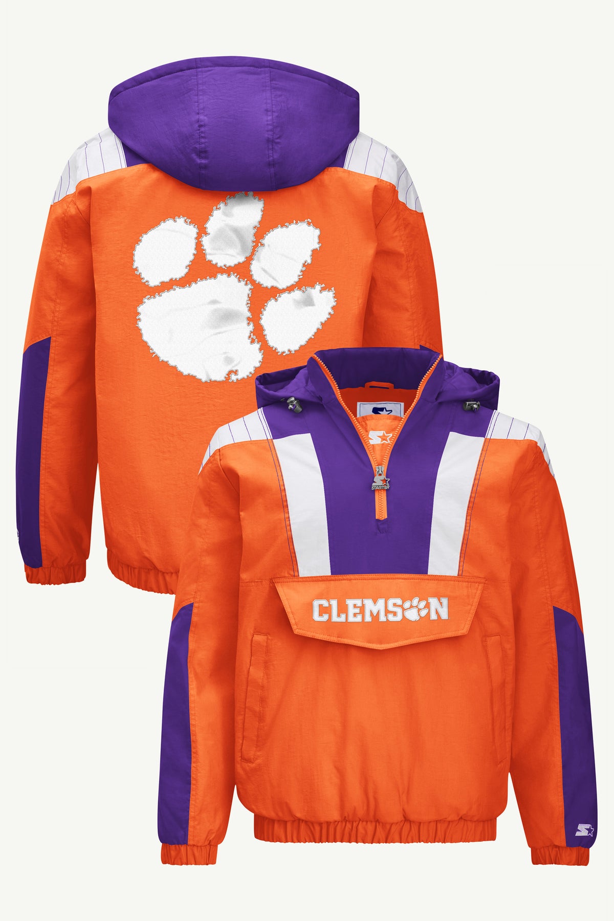 MENS CLEMSON TIGERS CLASSIC BREAKAWAY JACKET View 1 | New Arrivals
