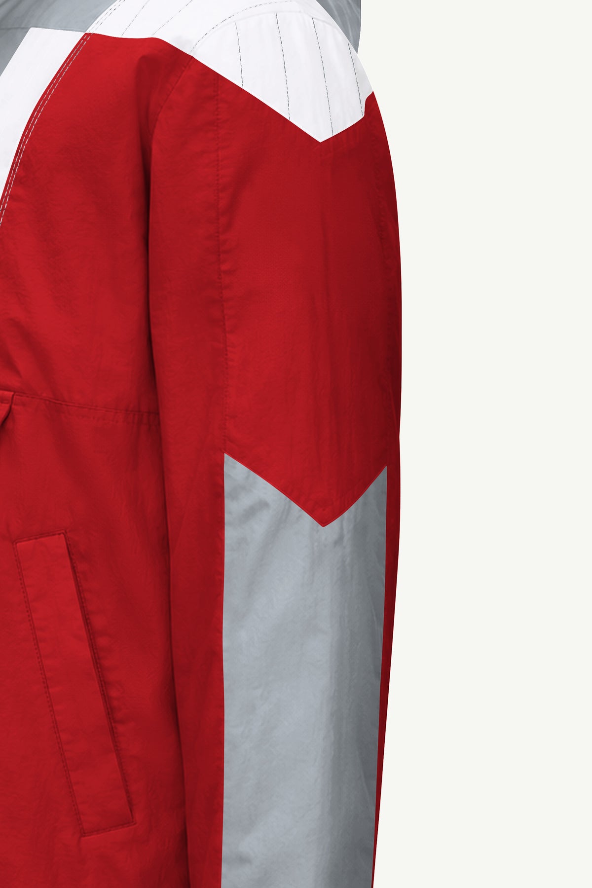 MENS WISCONSINS BADGERS CLASSIC BREAKAWAY JACKET View 5