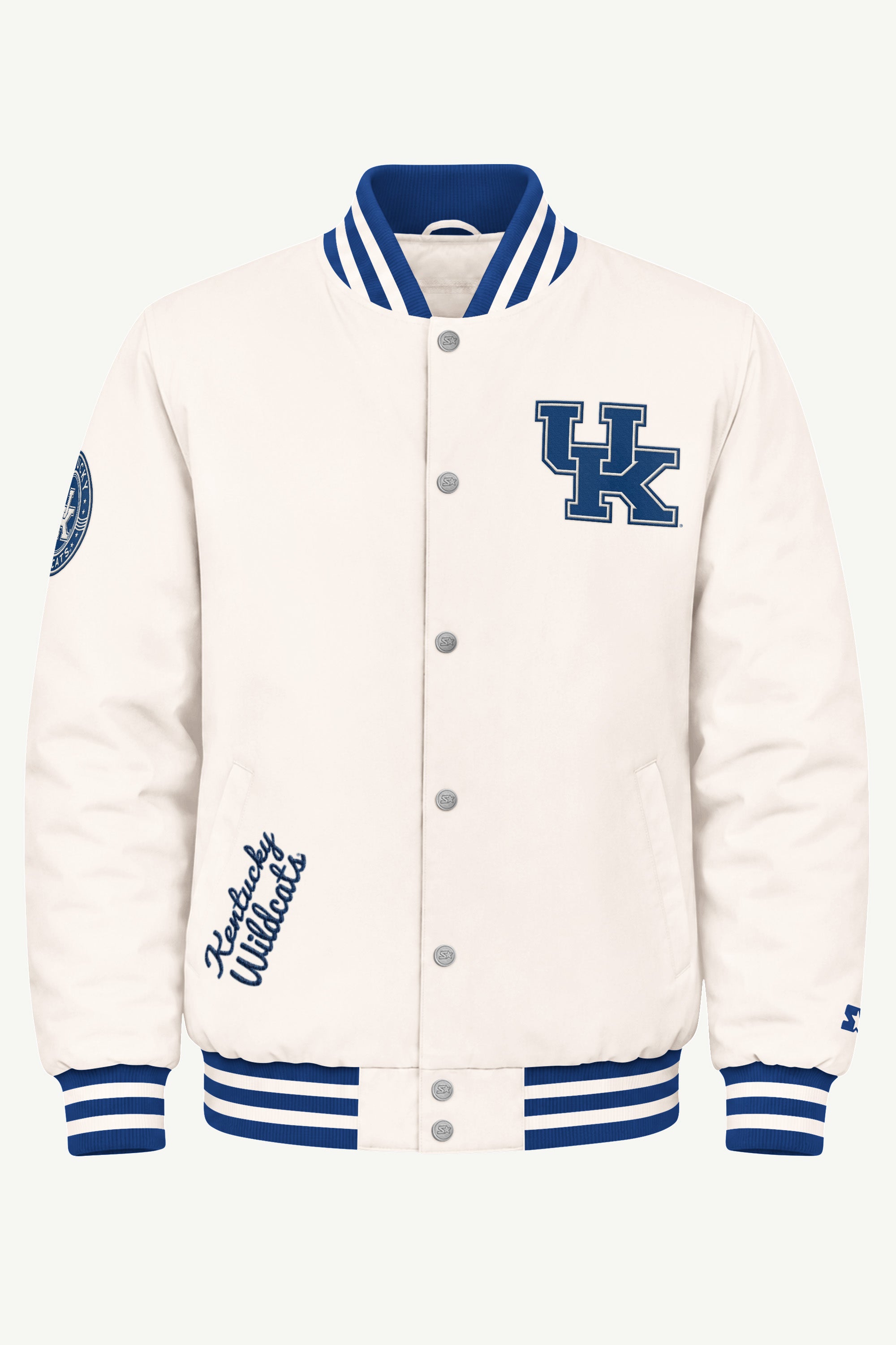 MENS KENTUCKY WILDCATS VARSITY JACKET View 2