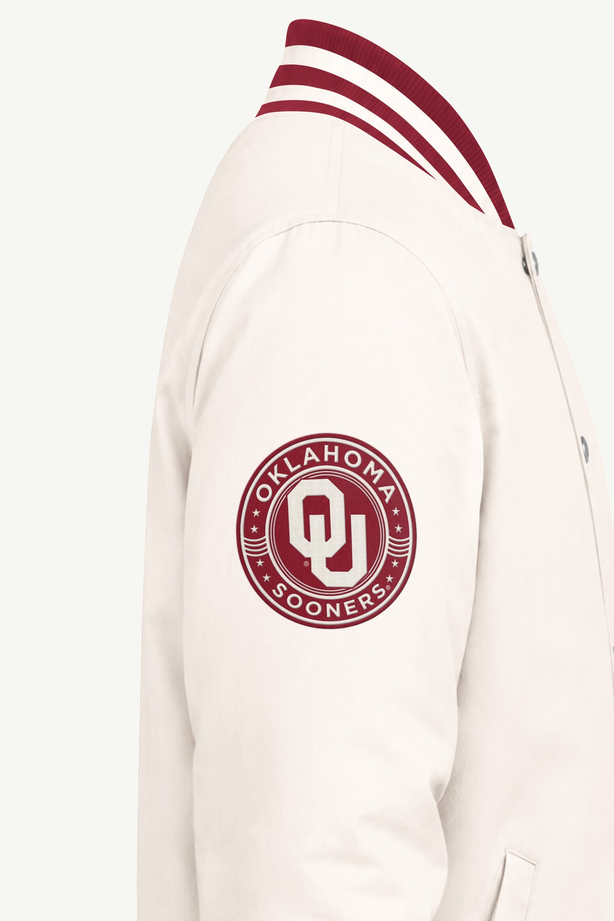 MENS OKLAHOMA SOONERS VARSITY JACKET View 4