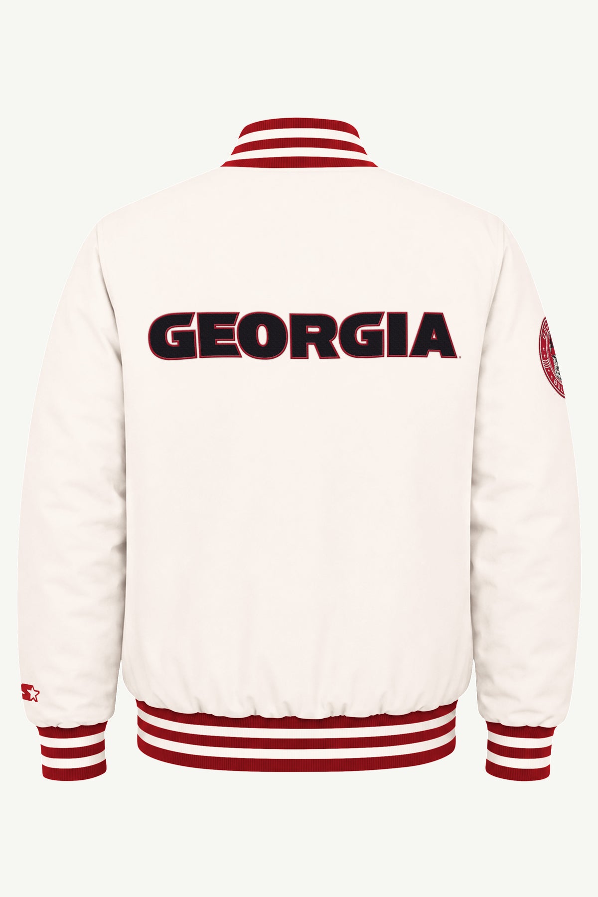 MENS GEORGIA BULLDOGS VARSITY JACKET View 3