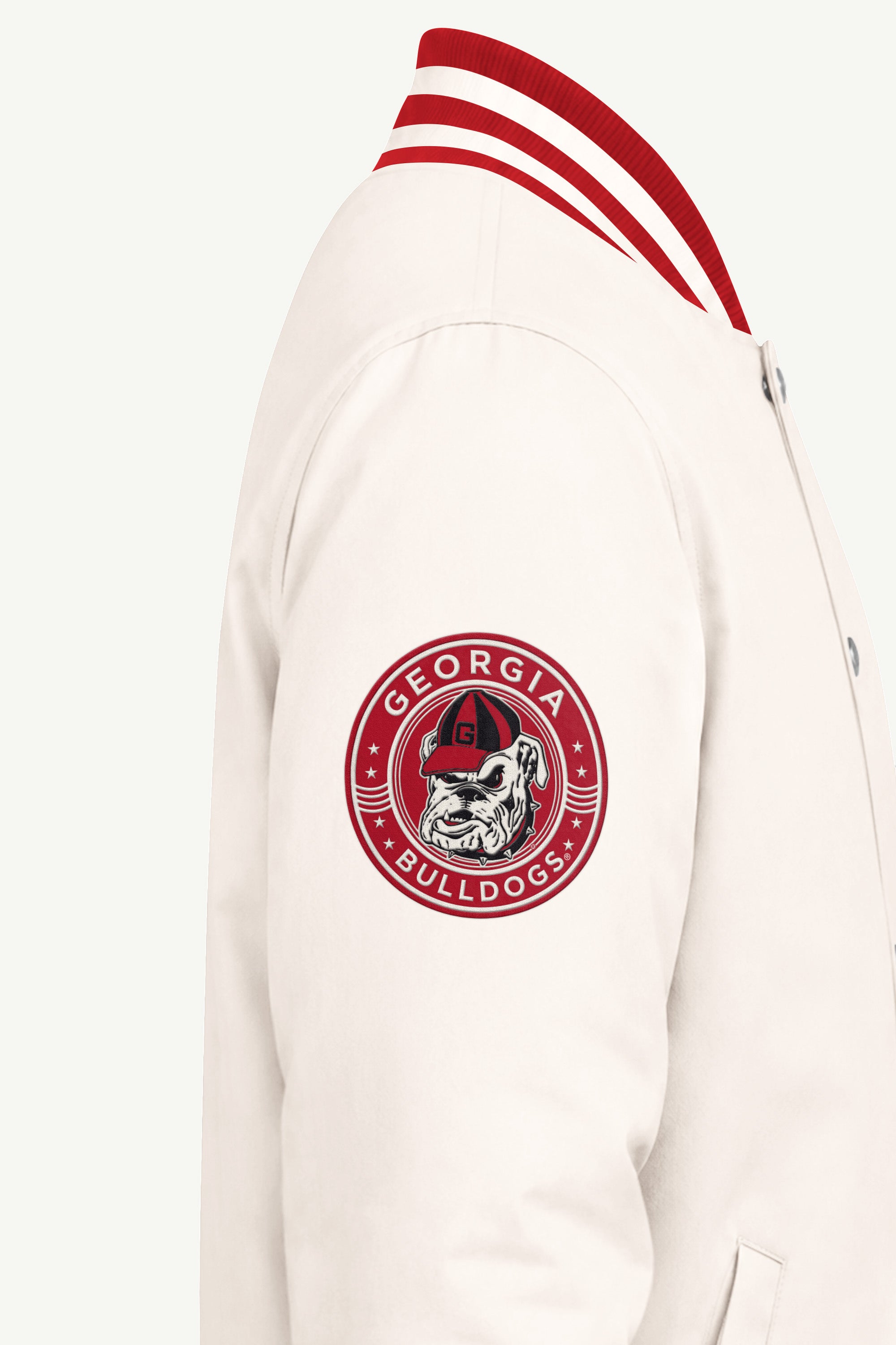 MENS GEORGIA BULLDOGS VARSITY JACKET View 4