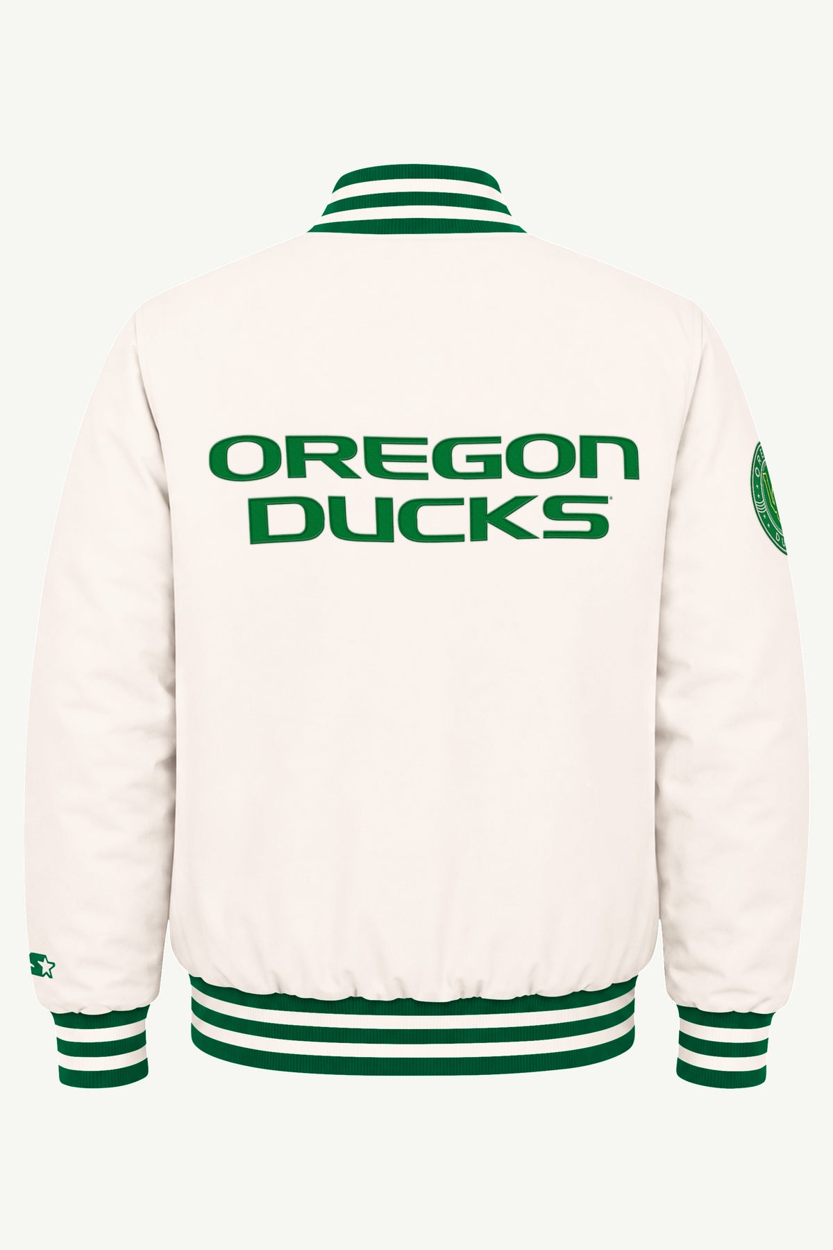 MENS OREGON DUCKS VARSITY JACKET View 3
