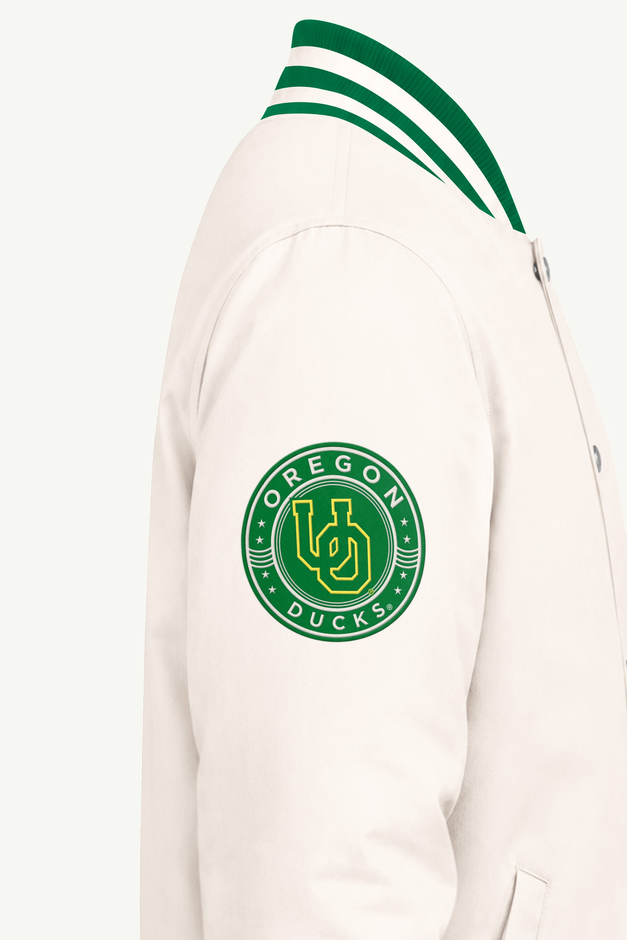 MENS OREGON DUCKS VARSITY JACKET View 4