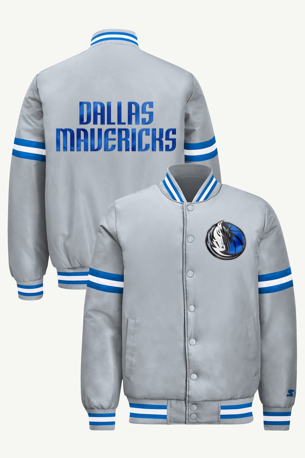 MENS DALLAS MAVERICKS COURTSIDE VARSITY JACKET View 1