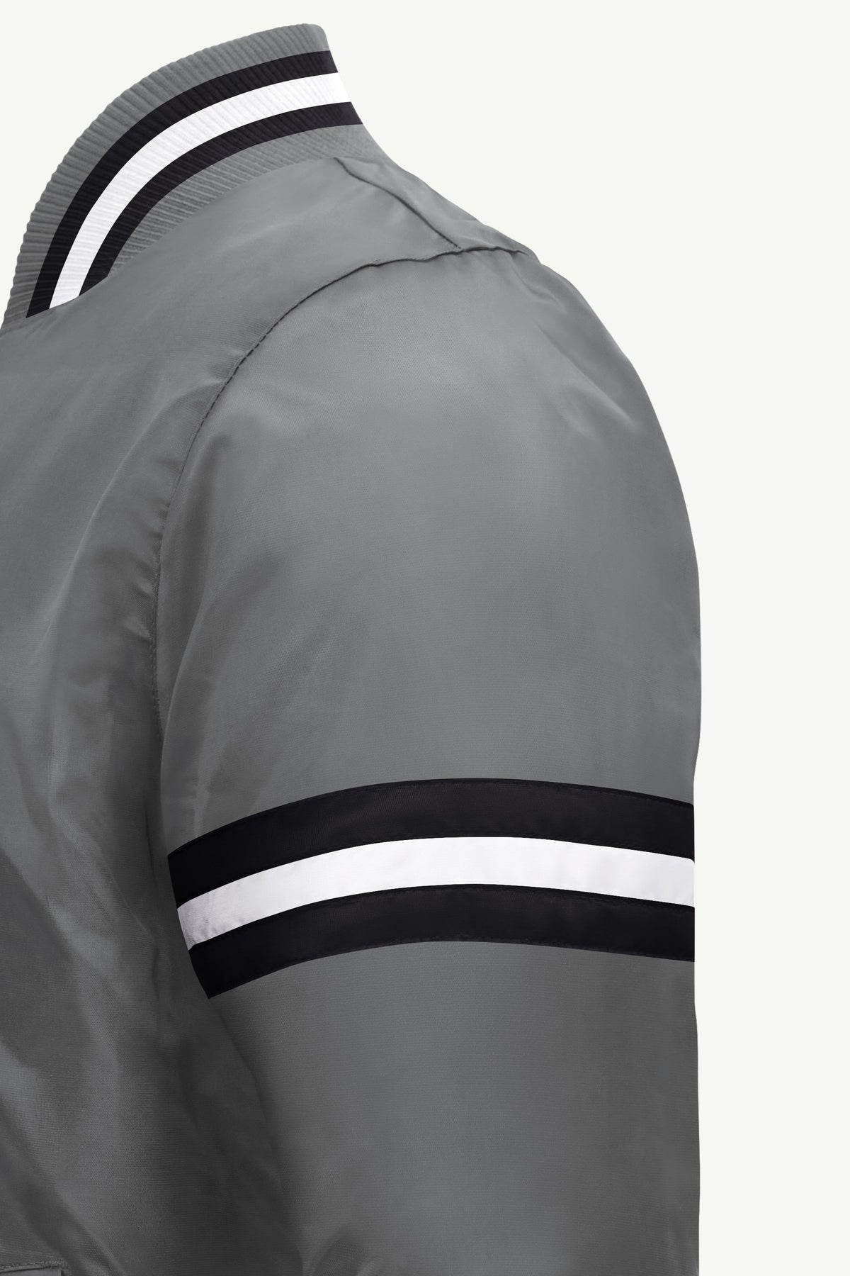 MENS BROOKLYN NETS COURTSIDE VARSITY JACKET View 4