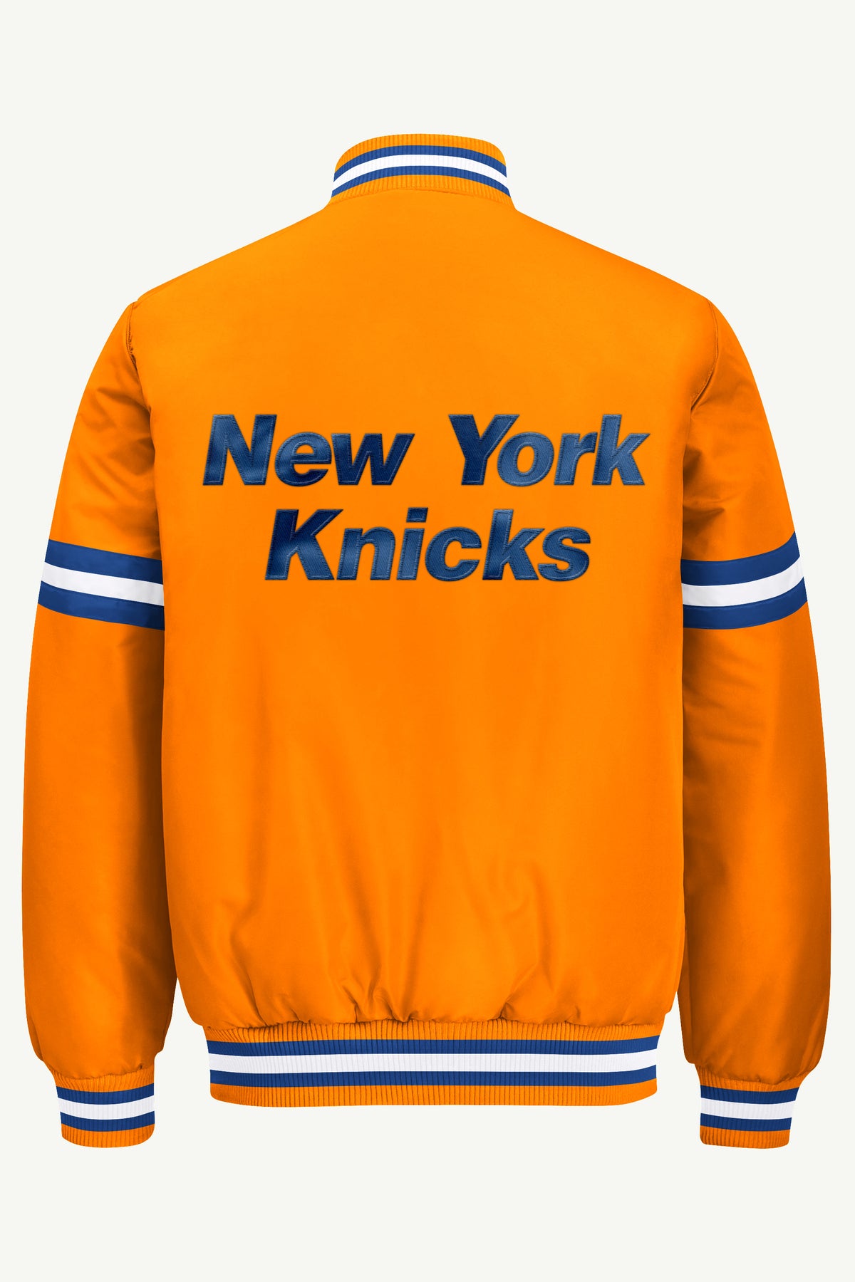 MENS NEW YORK KNICKS COURTSIDE VARSITY JACKET View 3