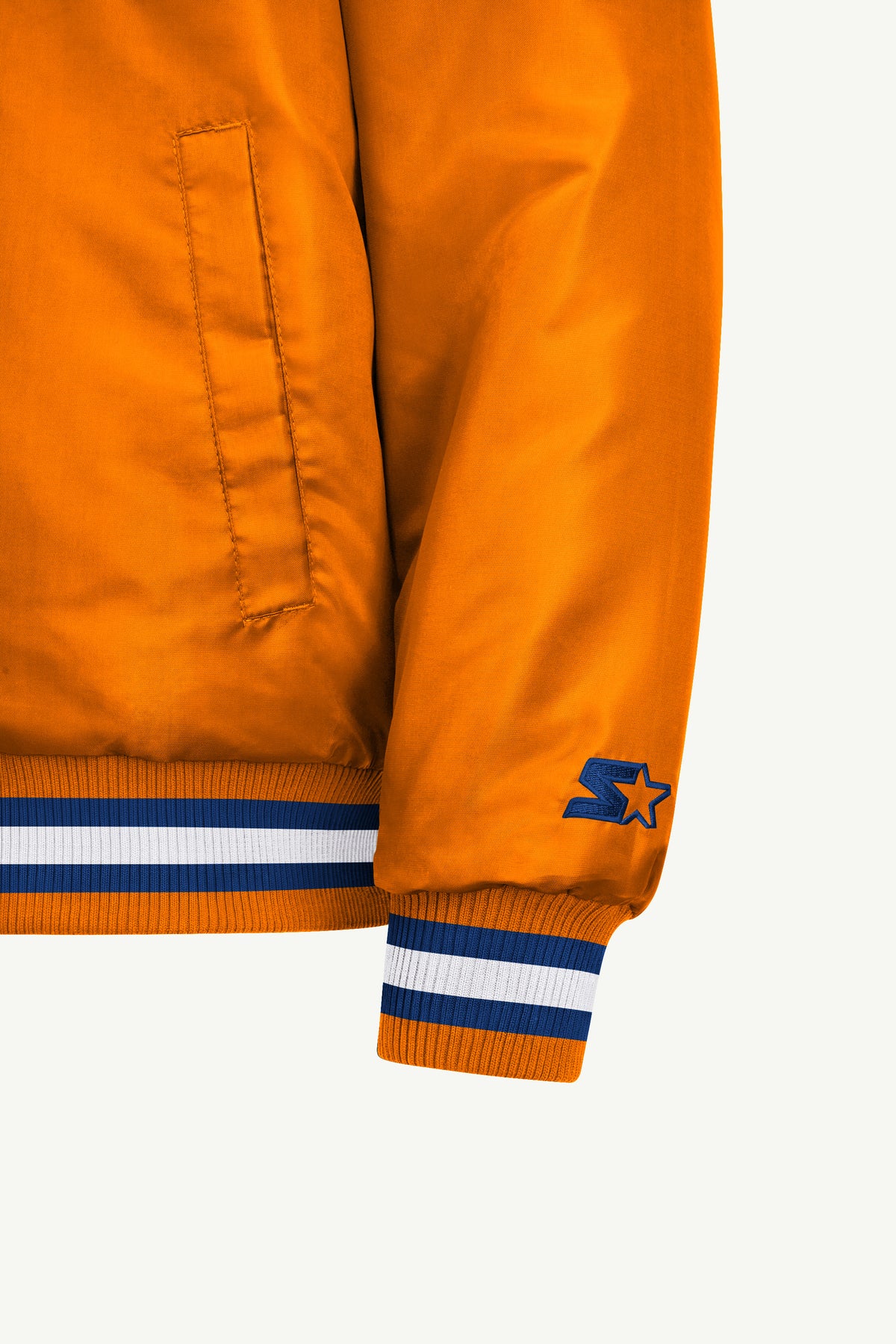 MENS NEW YORK KNICKS COURTSIDE VARSITY JACKET View 5
