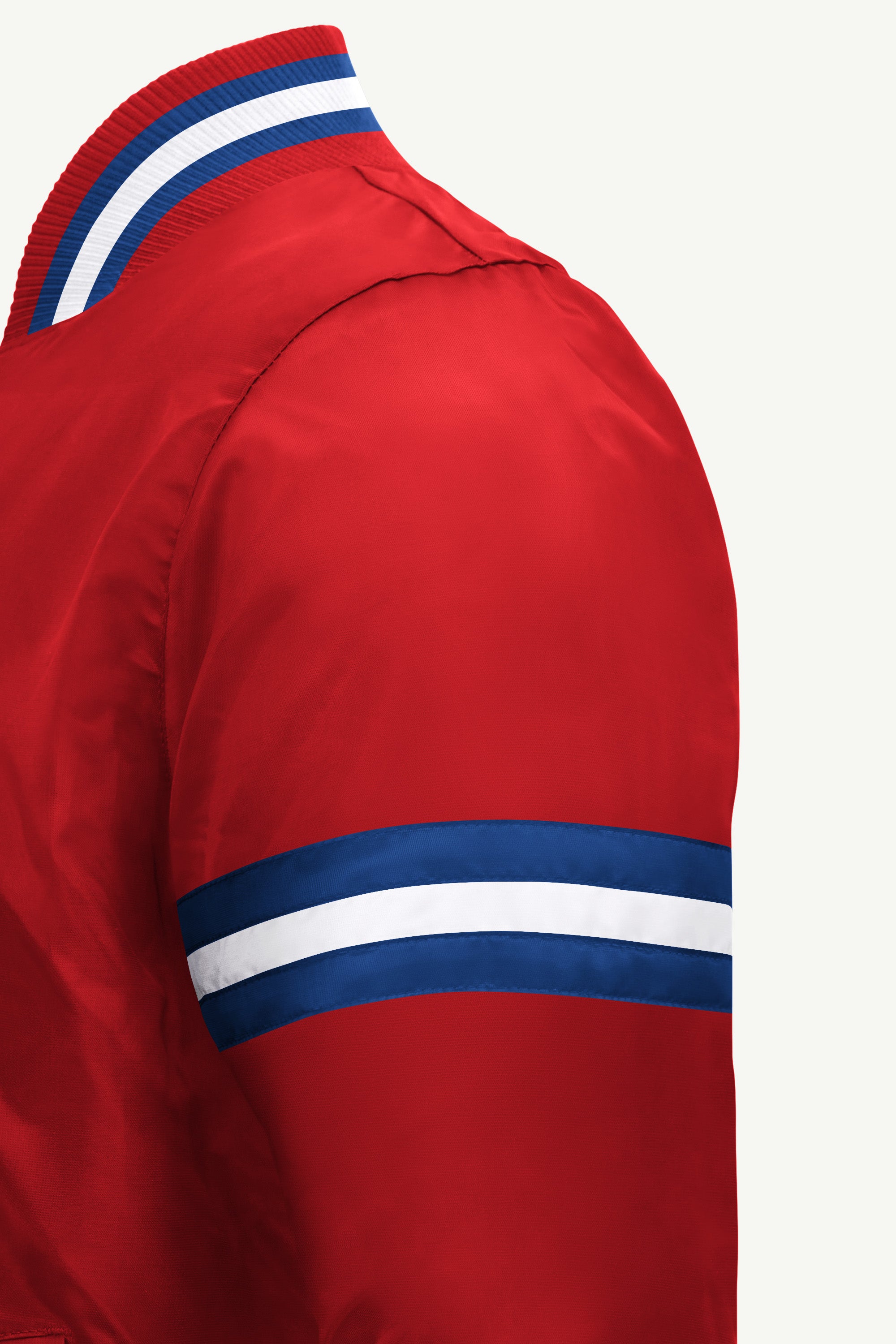 MENS PHILADELPHIA 76ERS COURTSIDE VARSITY JACKET View 4