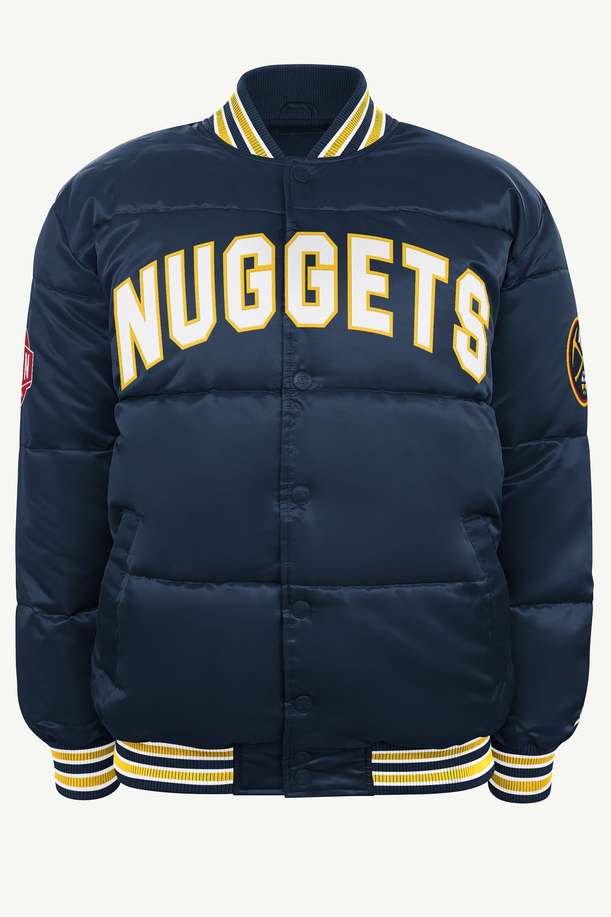 MENS DENVER NUGGETS BRONX BUBBLE PUFFER View 2 | Gifts for Him