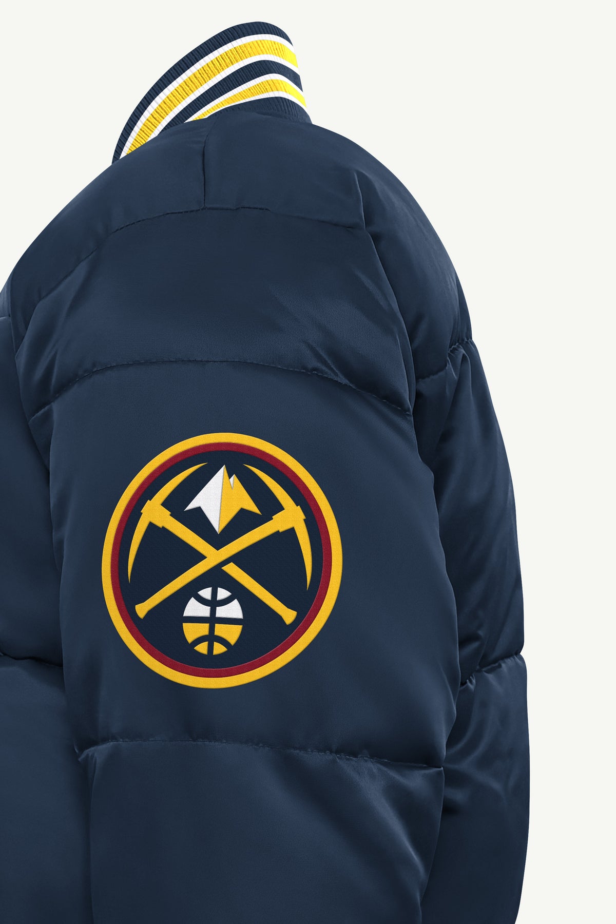 MENS DENVER NUGGETS BRONX BUBBLE PUFFER View 4 | Gifts for Him