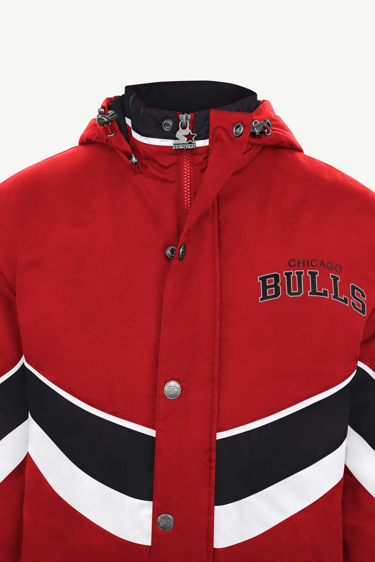 MENS CHICAGO BULLS CHEVRON FULL ZIP JACKET View 4