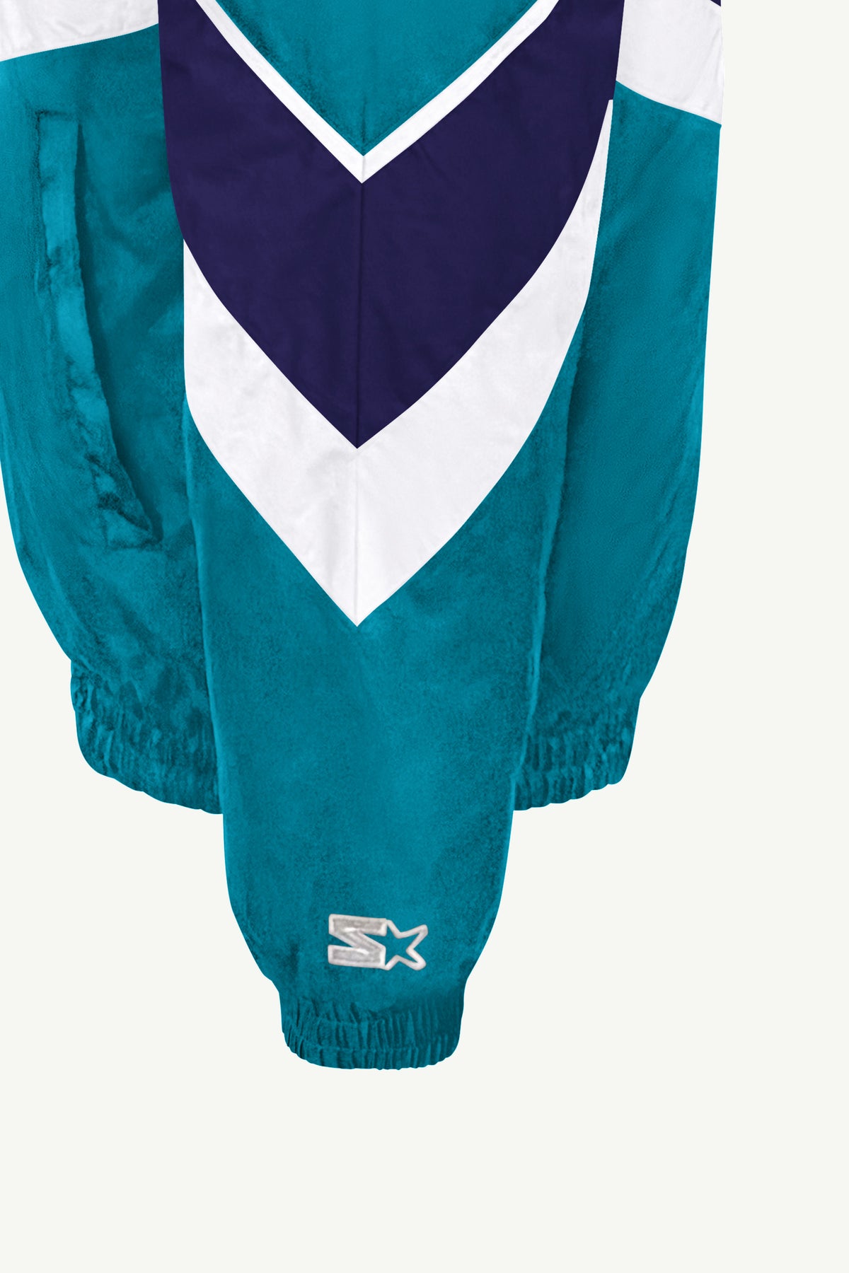MENS CHARLOTTE HORNETS CHEVRON FULL ZIP JACKET View 6