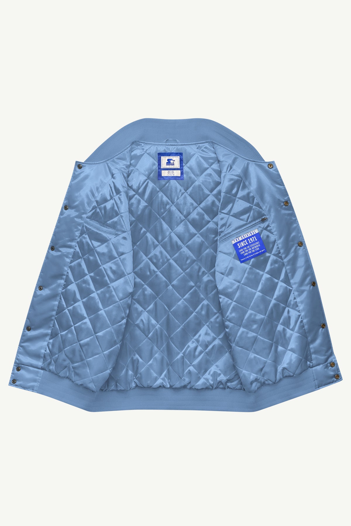 MENS MEMPHIS GRIZZLIES ACROSS SATIN VARSITY JACKET View 6