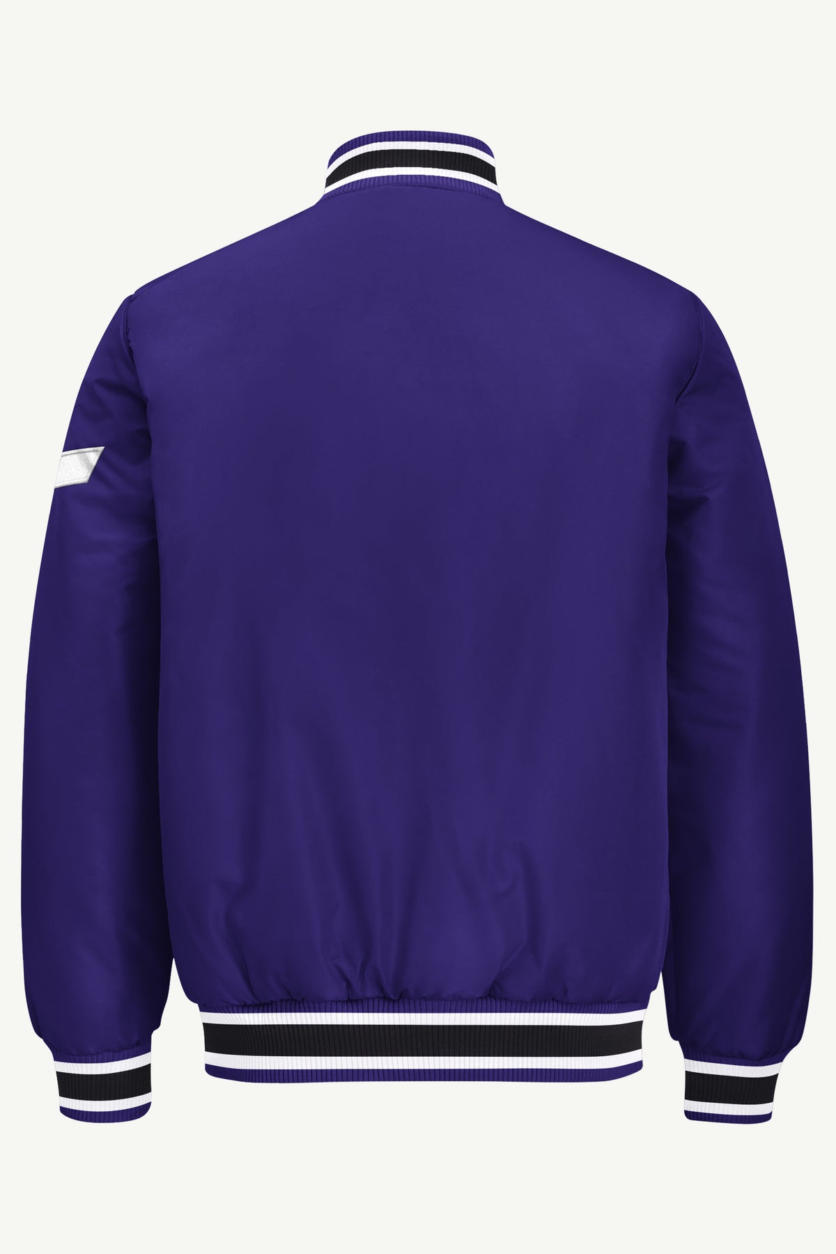 MENS UTAH JAZZ ACROSS SATIN VARSITY JACKET View 3