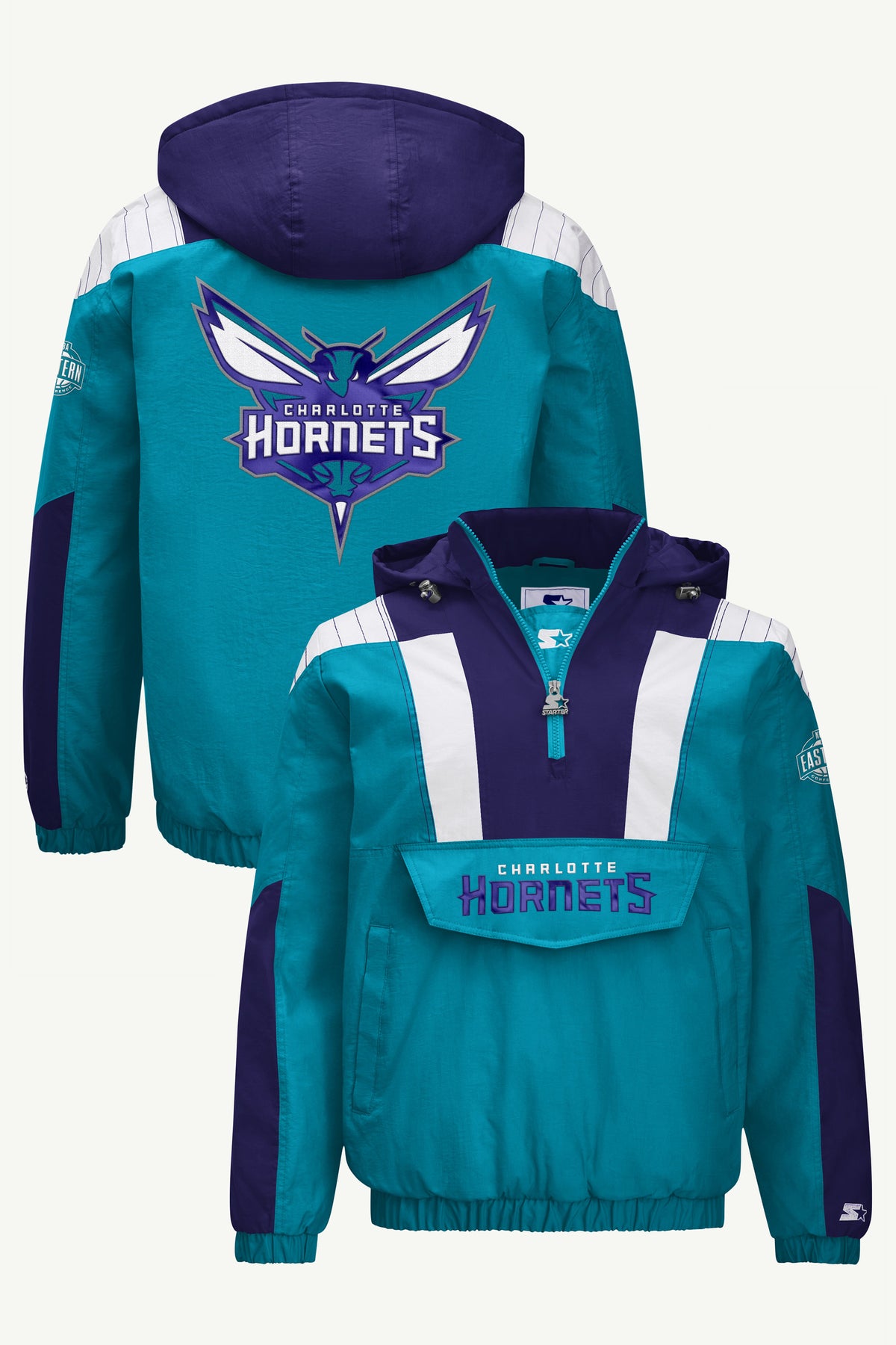 MENS CHARLOTTE HORNETS CLASSIC BREAKAWAY JACKET View 1