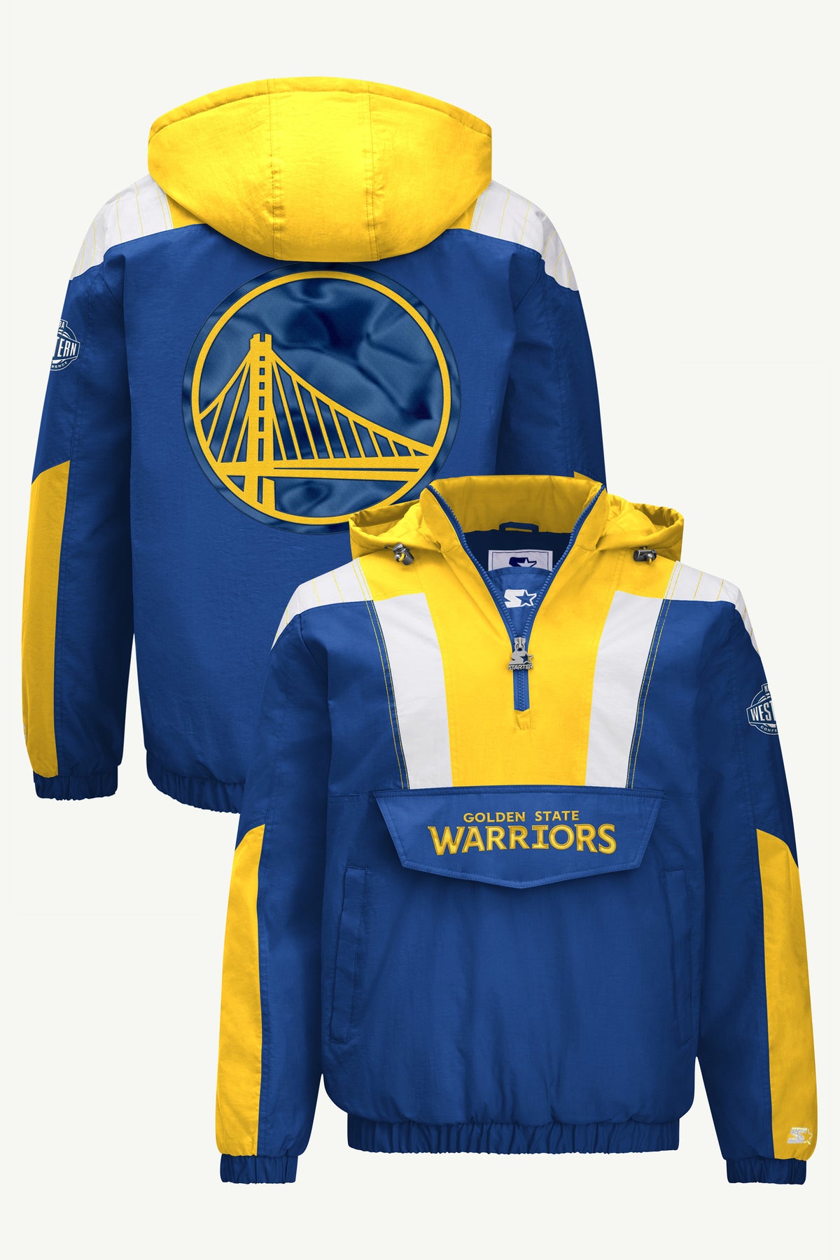 MENS GOLDEN STATE WARRIORS CLASSIC BREAKAWAY JACKET View 1