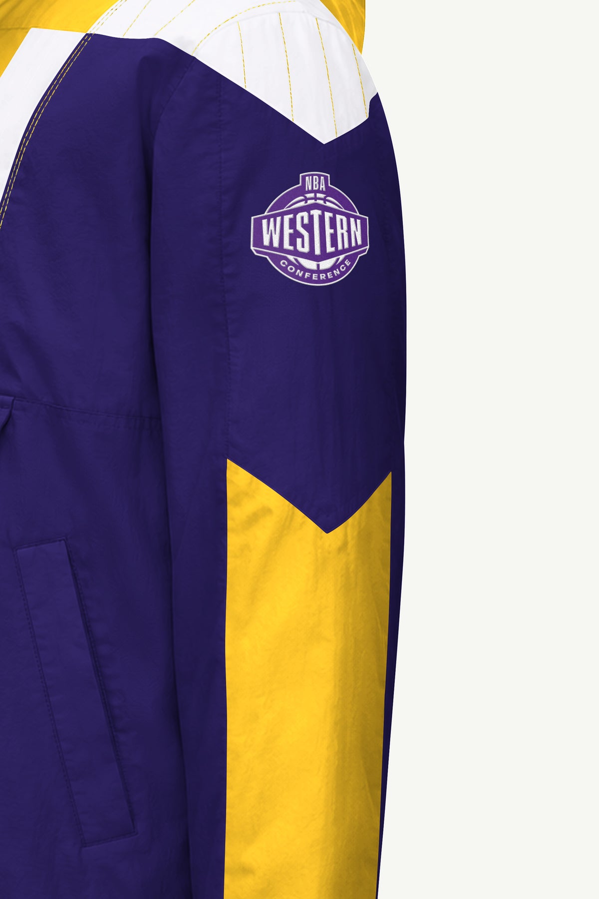 MENS LOS ANGELES LAKERS CLASSIC BREAKAWAY JACKET View 5 | Gifts for Him