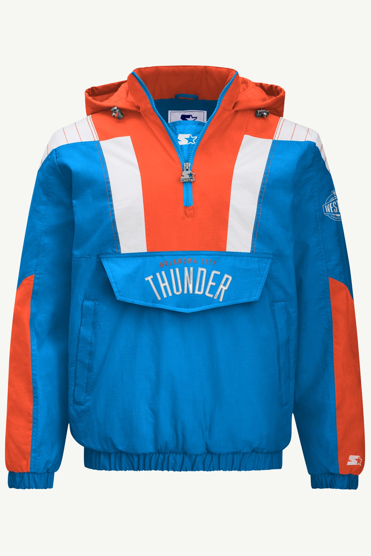 MENS OKLAHOMA CITY THUNDER CLASSIC BREAKAWAY JACKET View 2 | Gifts for Him
