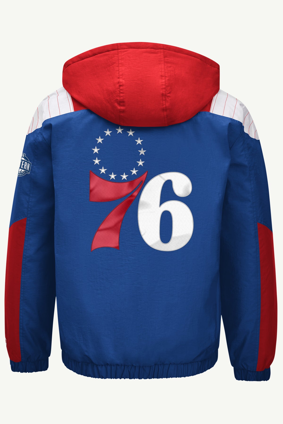 MENS PHILADELPHIA 76ERS CLASSIC BREAKAWAY JACKET View 3 | Men's Windbreakers
