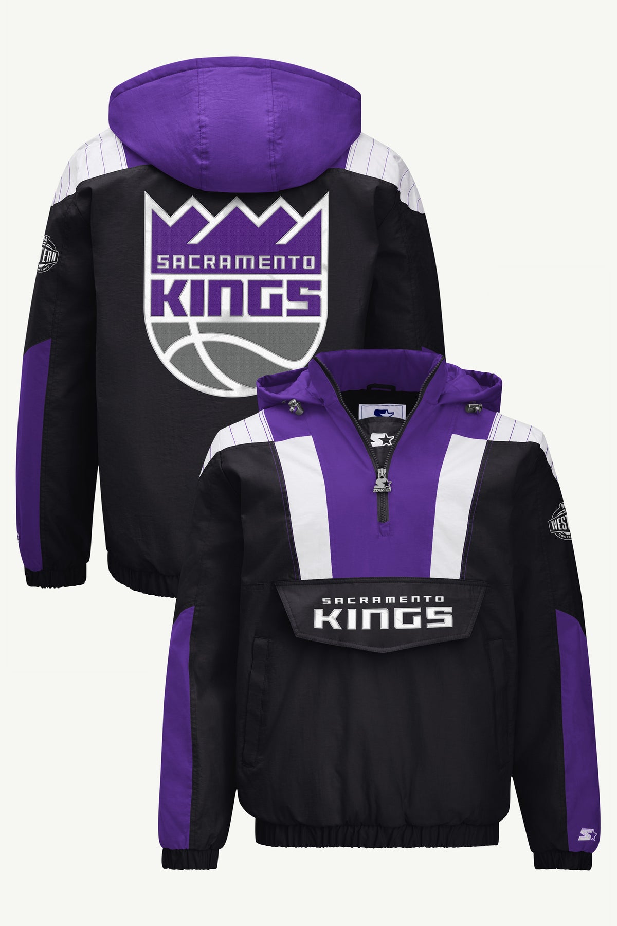 MENS SACRAMENTO KINGS CLASSIC BREAKAWAY JACKET View 1