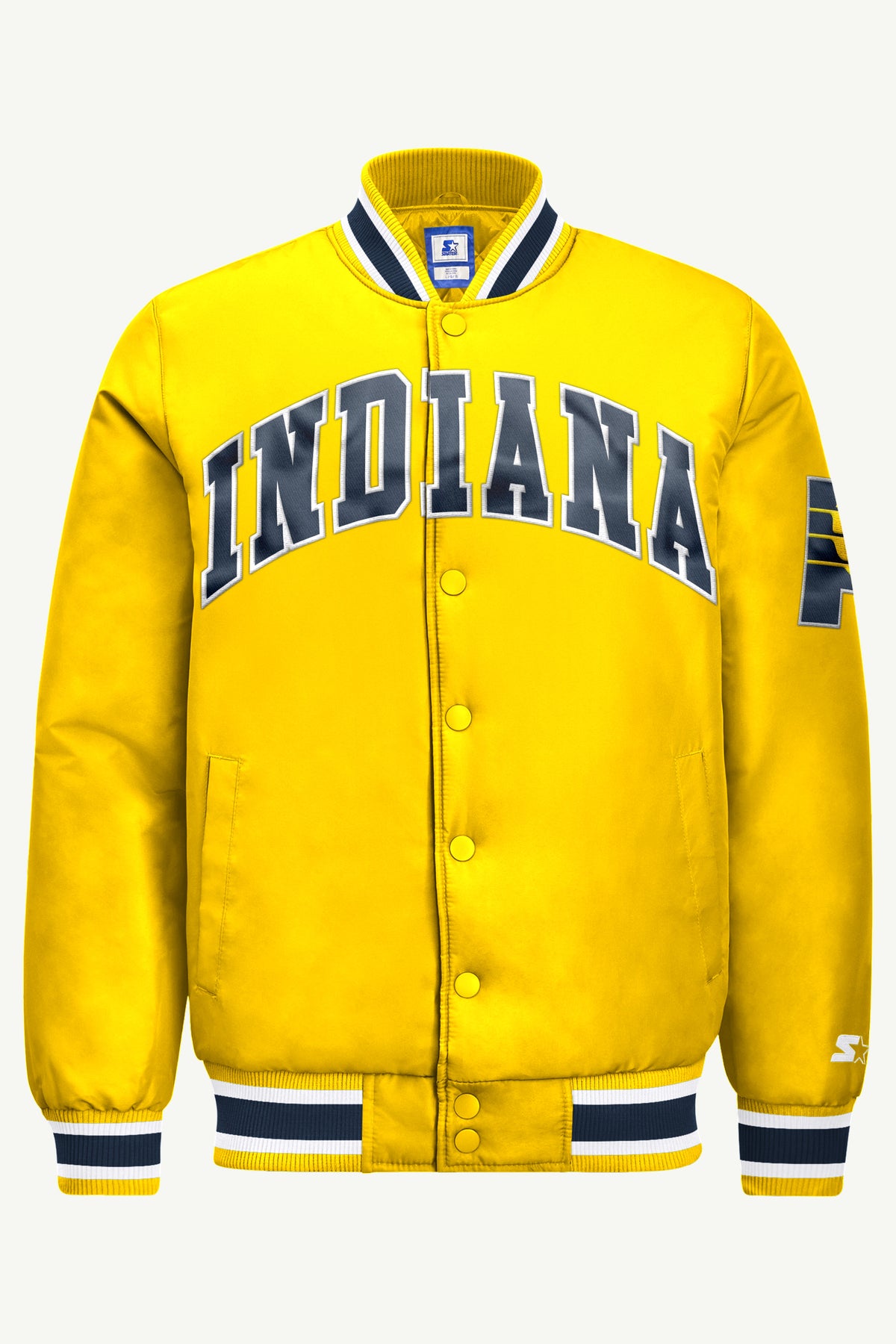 MENS INDIANA PACERS ACROSS SATIN VARSITY View 2