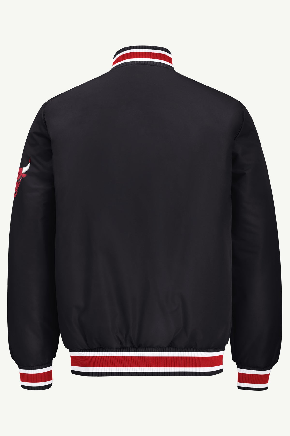 MENS CHICAGO BULLS GAME DAY SATIN VARSITY JACKET View 3