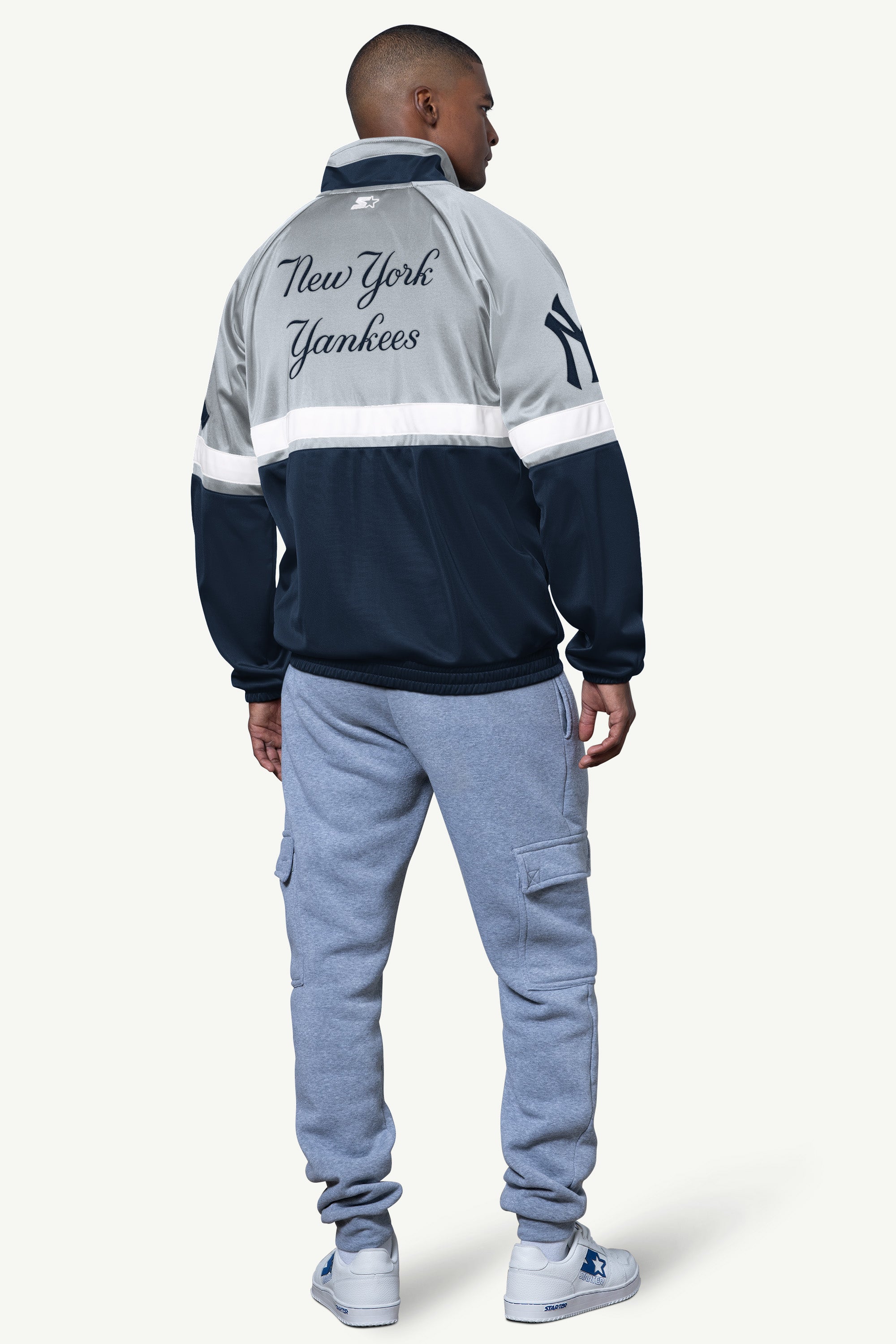 MENS NEW YORK YANKEES VETERAN TRACK JACKET View 2 | New York Yankees