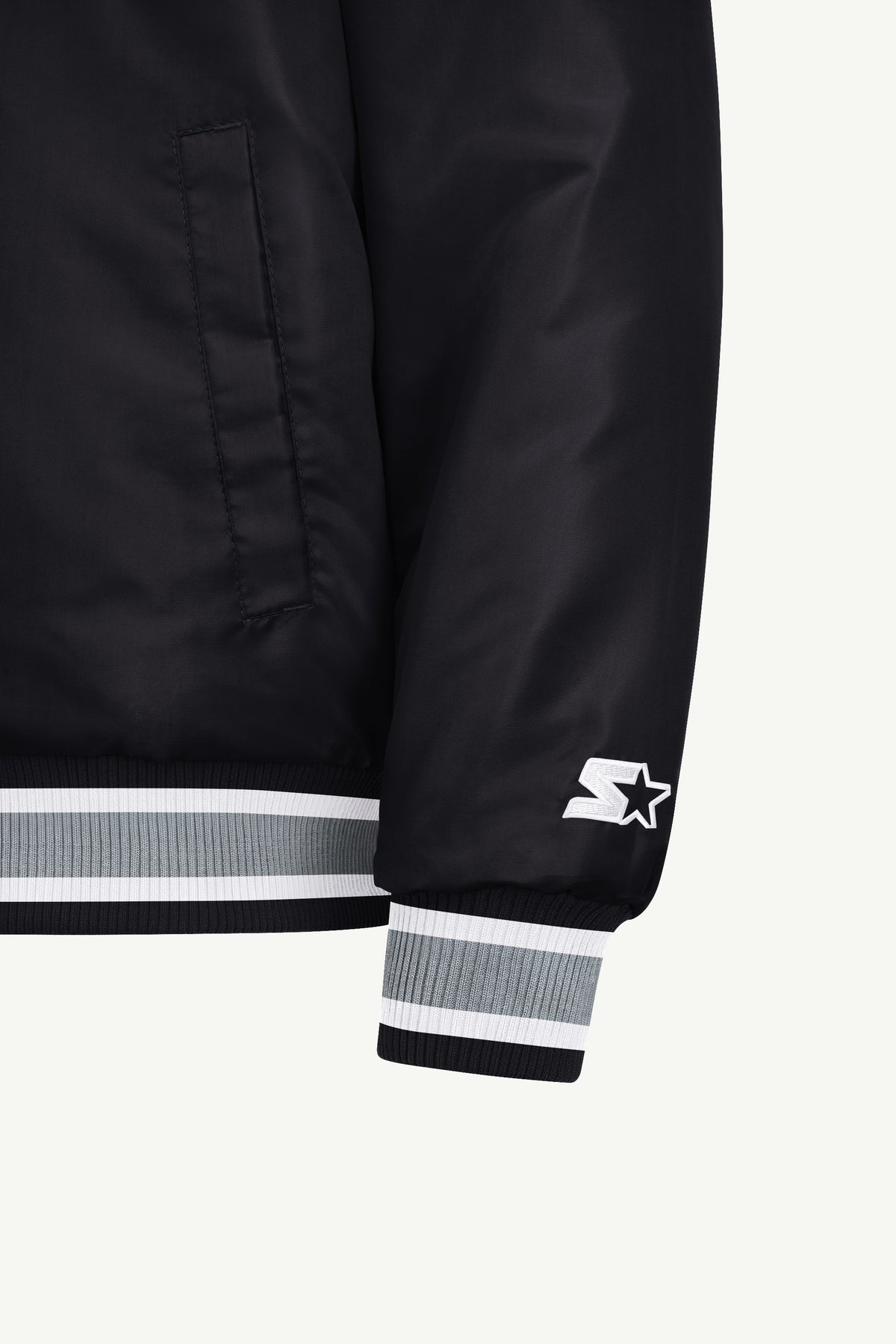 MENS CHICAGO WHITE SOX GAME DAY SATIN VARSITY JACKET View 5