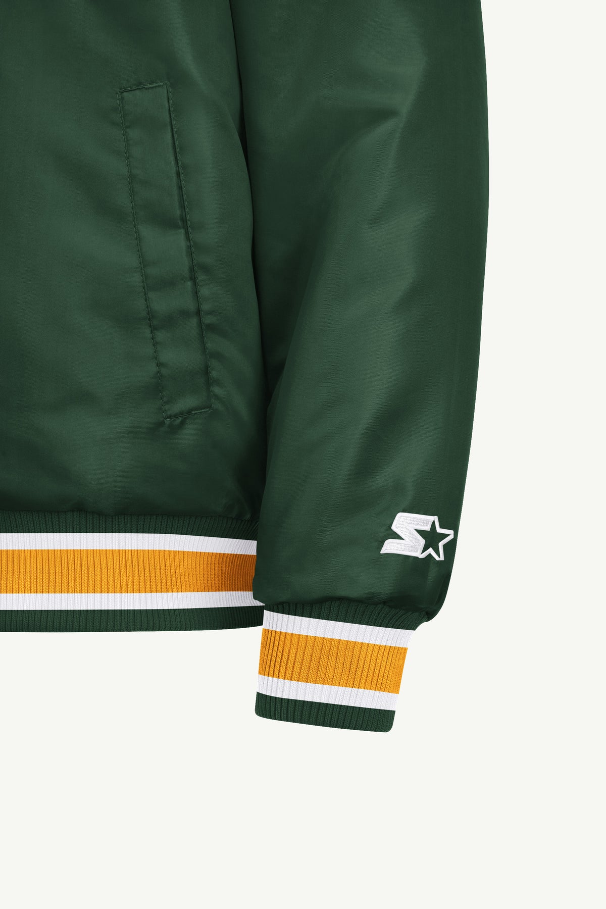 MENS ATHLETICS GAME DAY SATIN VARSITY JACKET View 5