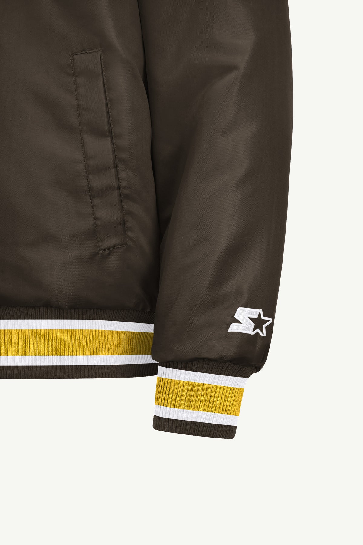 MENS SAN DEIGO PADRES GAME DAY SATIN VARSITY JACKET View 5