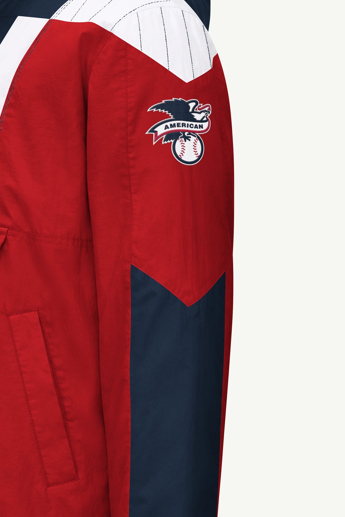 MENS ANAHEIM ANGELS CLASSIC BREAKAWAY JACKET View 5