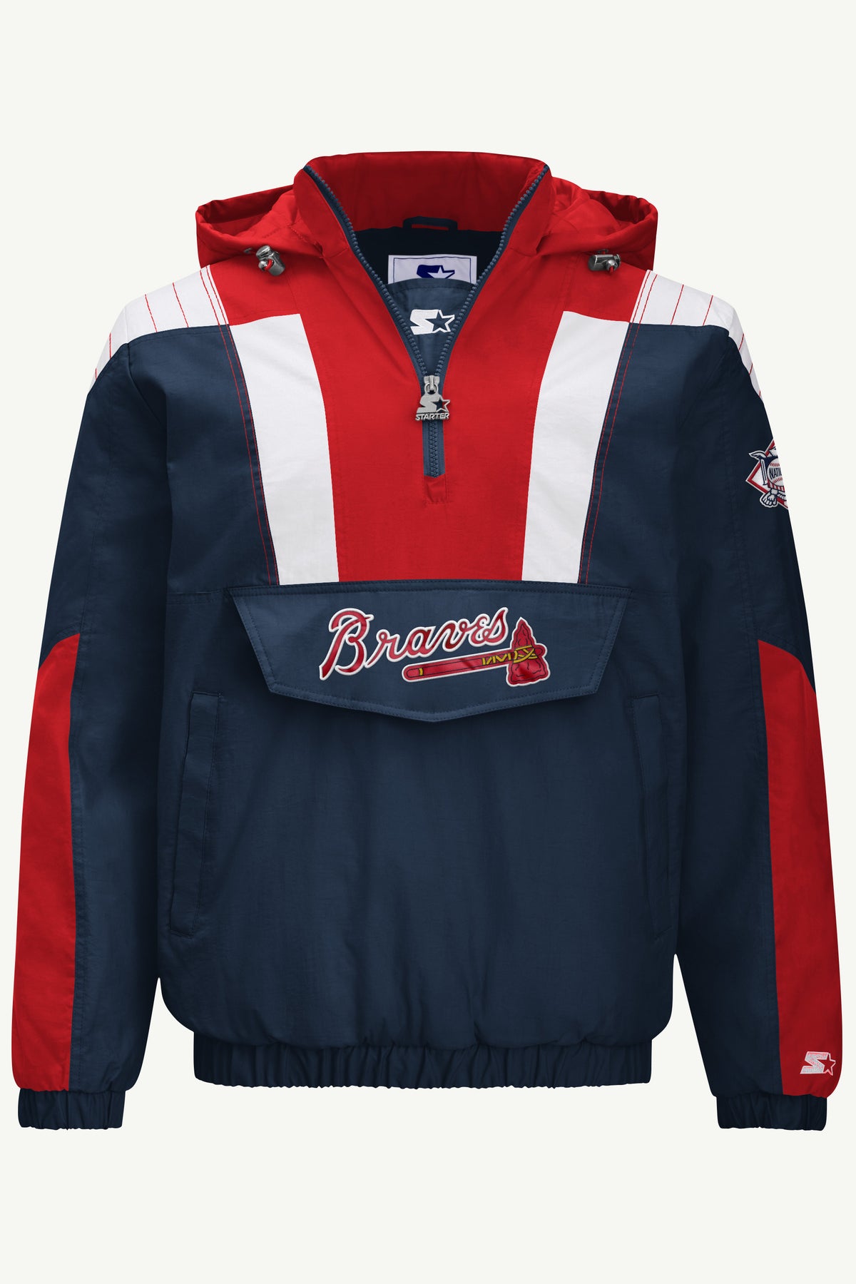 MENS ATLANTA BRAVES CLASSIC BREAKAWAY JACKET View 2