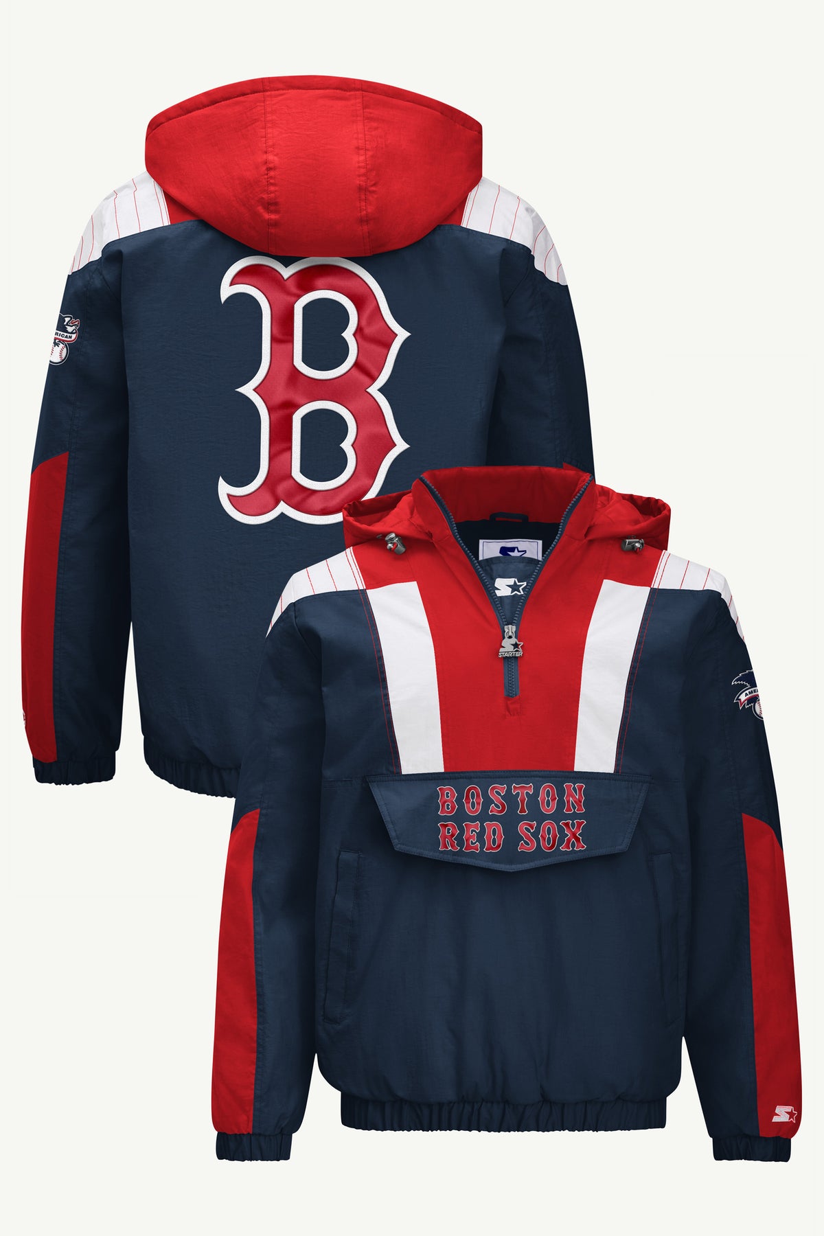 MENS BOSTON RED SOX CLASSIC BREAKAWAY JACKET View 1