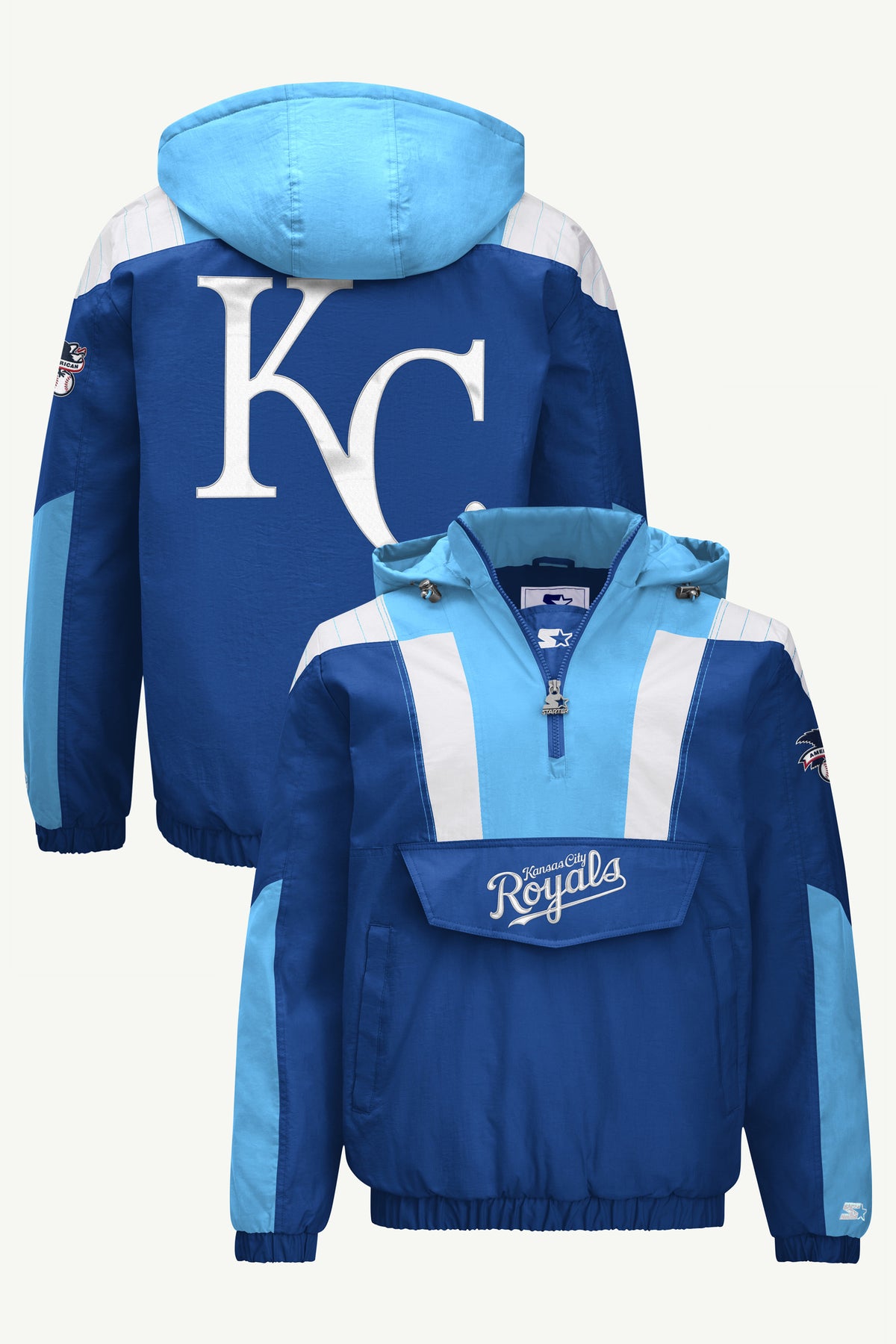 MENS KANSAS CITY ROYALS CLASSIC BREAKAWAY JACKET View 1