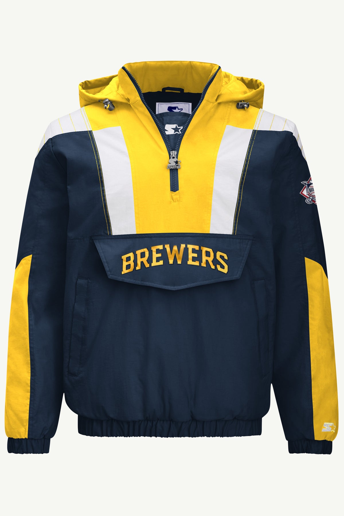 MENS MILWAUKEE BREWERS CLASSIC BREAKAWAY JACKET View 2